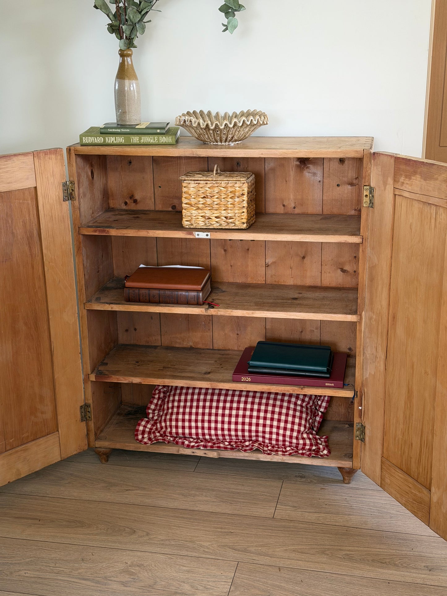 Victorian Pine Cupboard