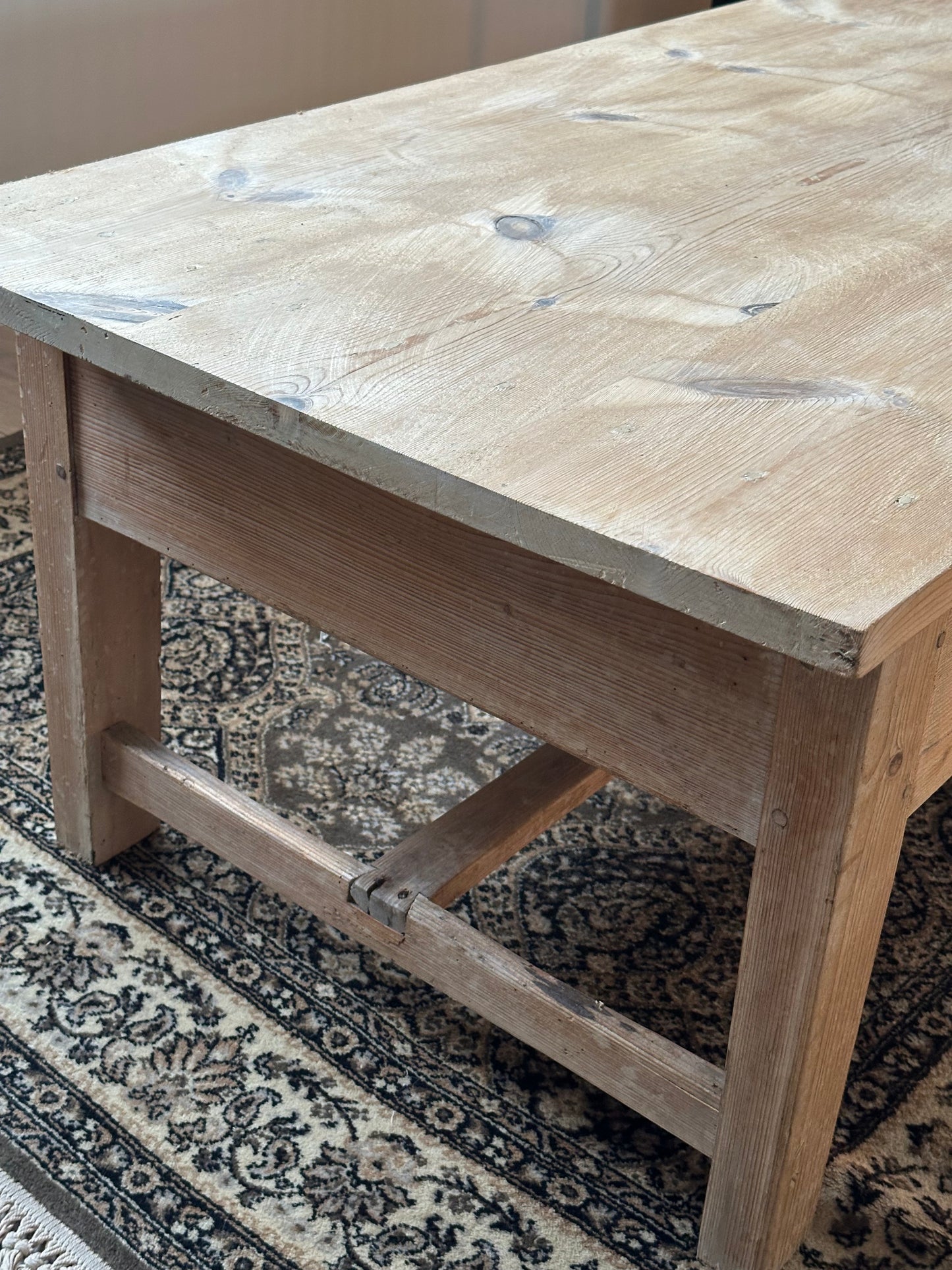 Early 20th Century Pine Coffee Table