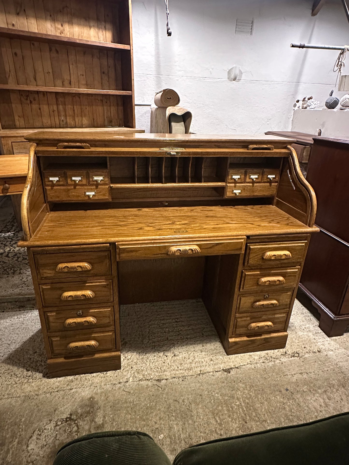 Country desk writing bureau