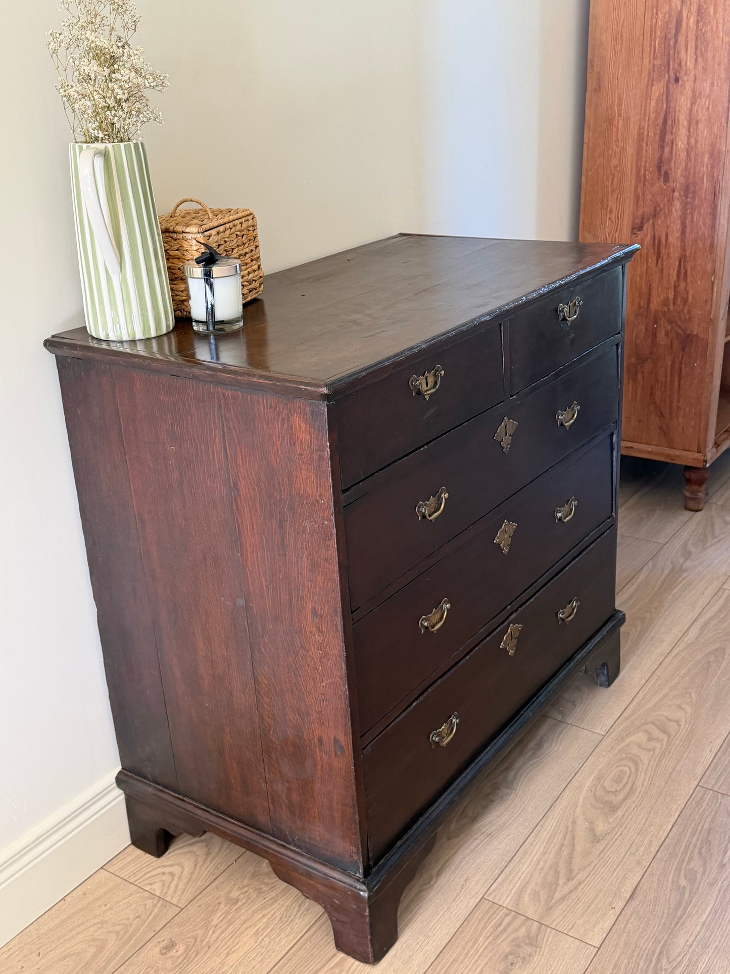 George III Oak Chest of Drawers