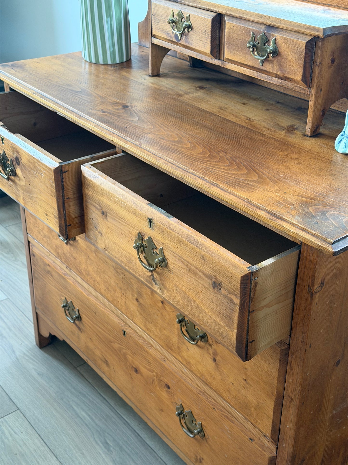 Victorian Pine Dressing Chest