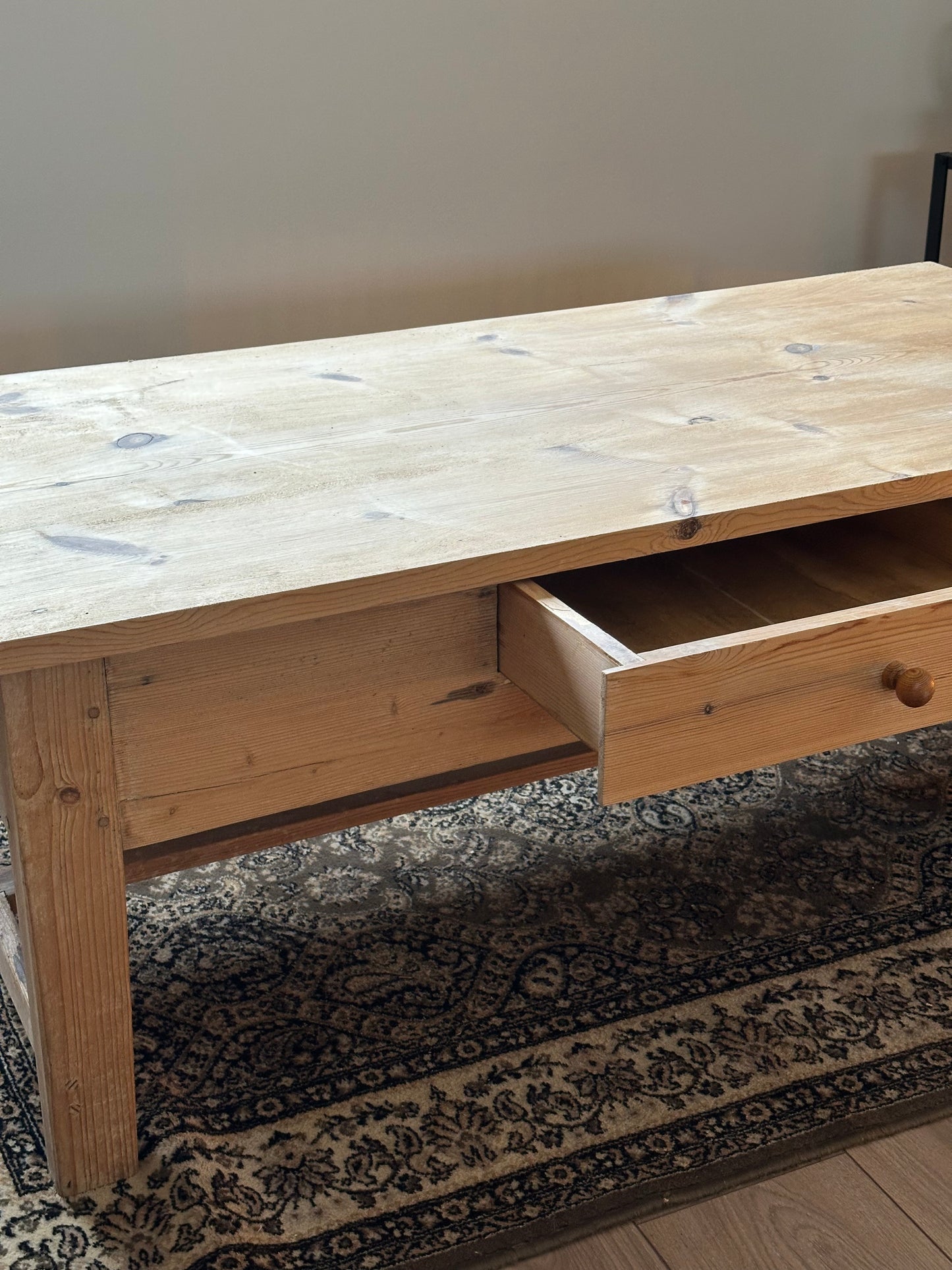 Early 20th Century Pine Coffee Table