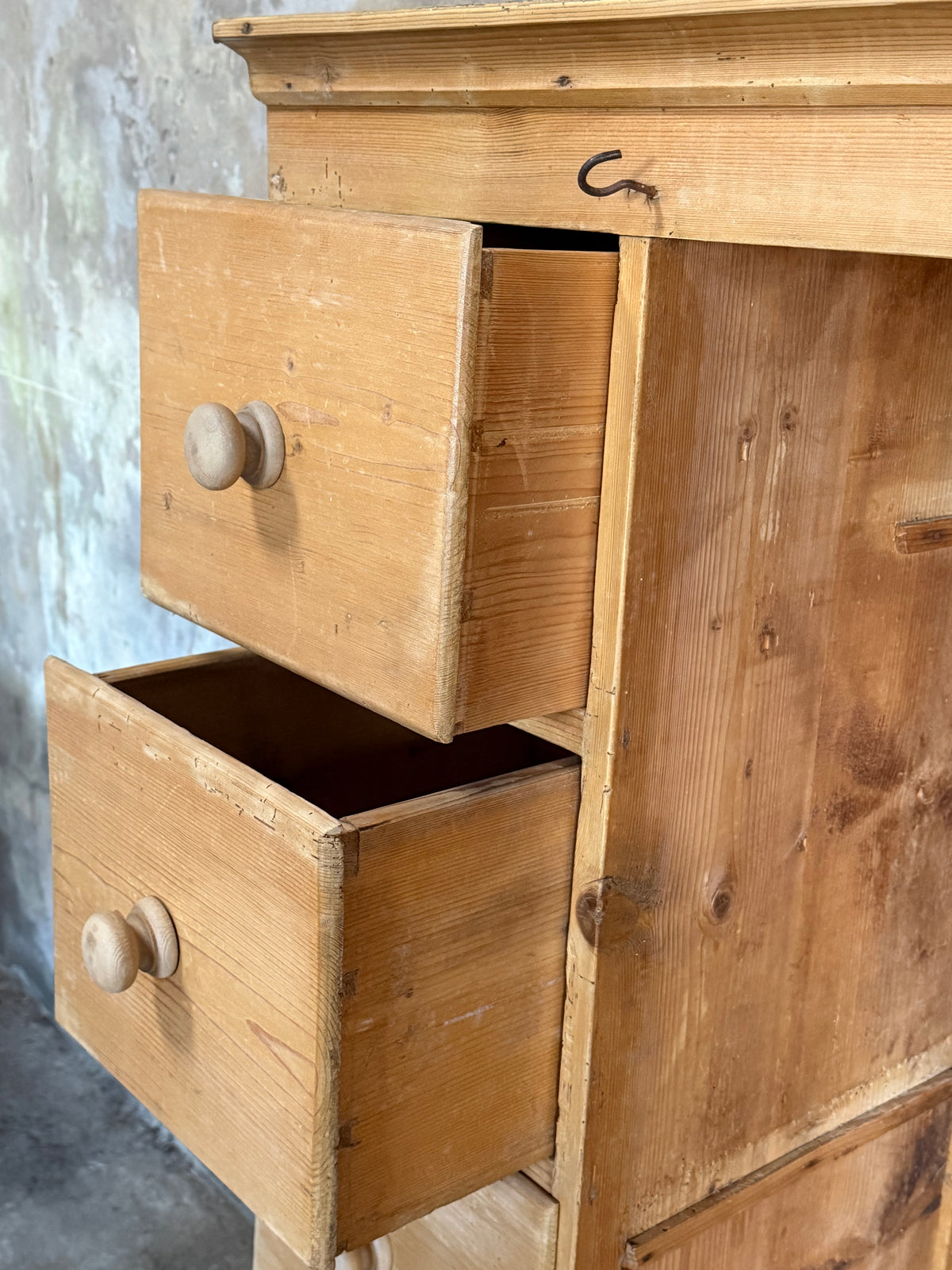 Victorian Pine Large Cupboard