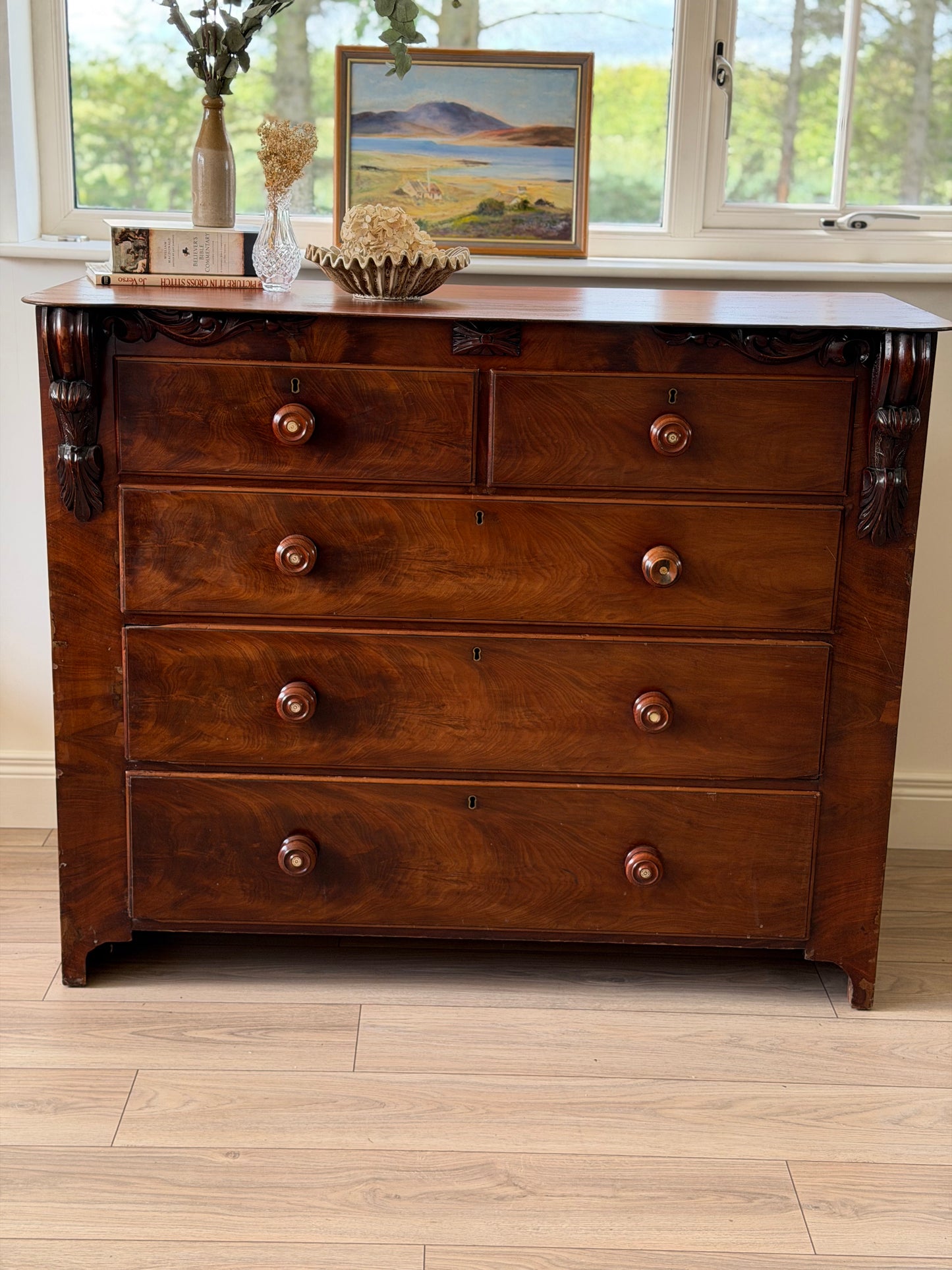 Victorian Large Chest of Drawers