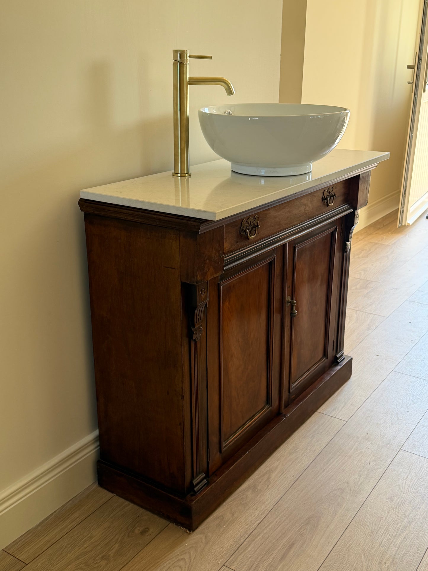 Bespoke Antique Vanity Unit