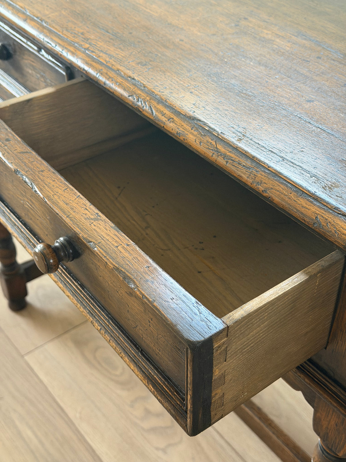 Oak Side table