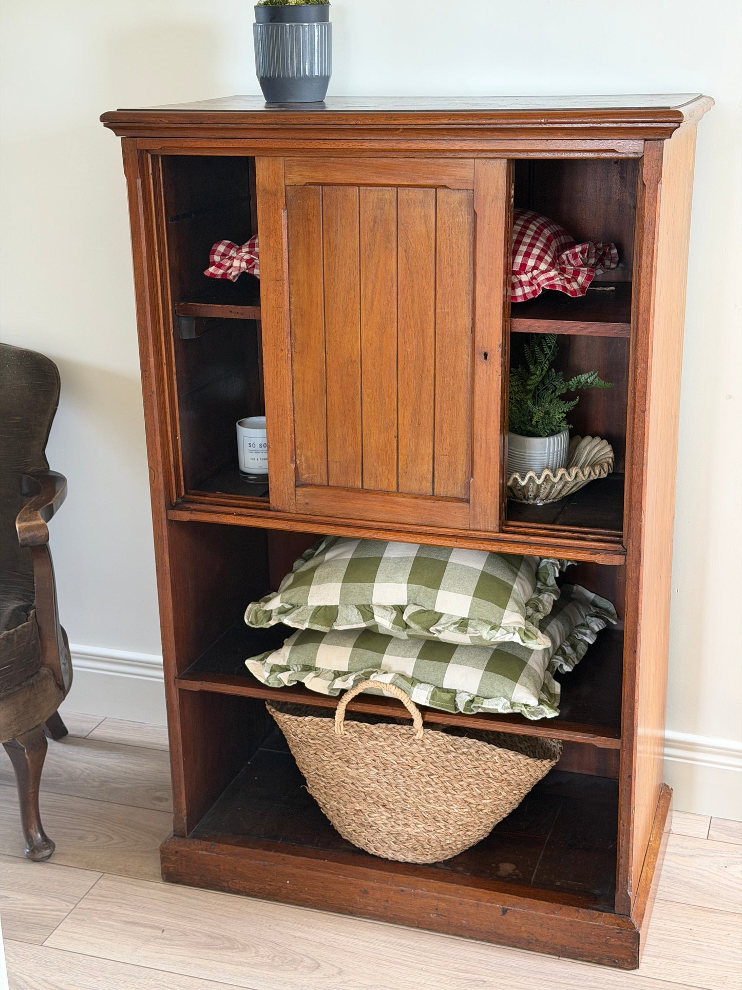 Victorian Walnut Cupboard