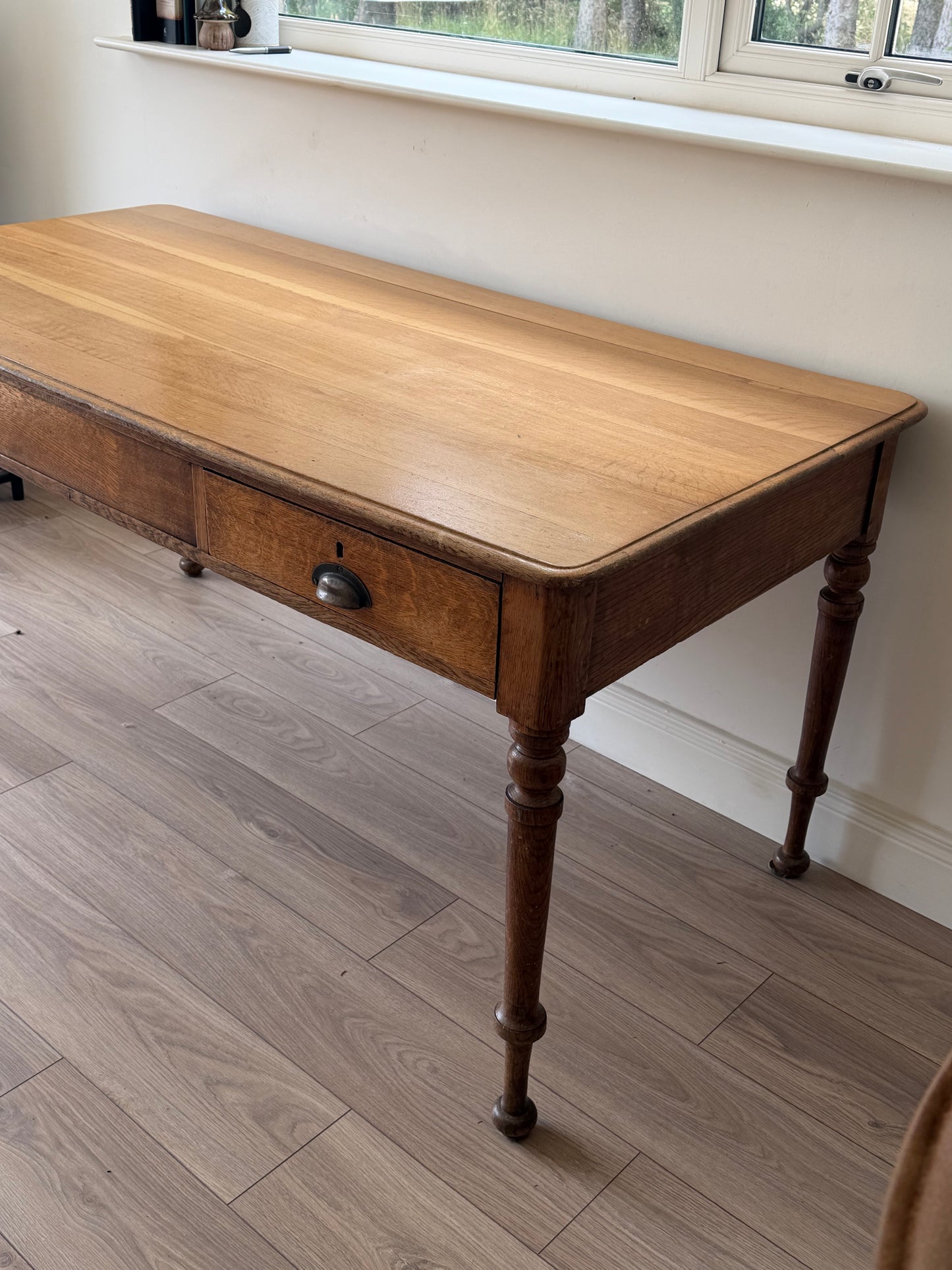 Irish Oak Kitchen Table by William Walsh