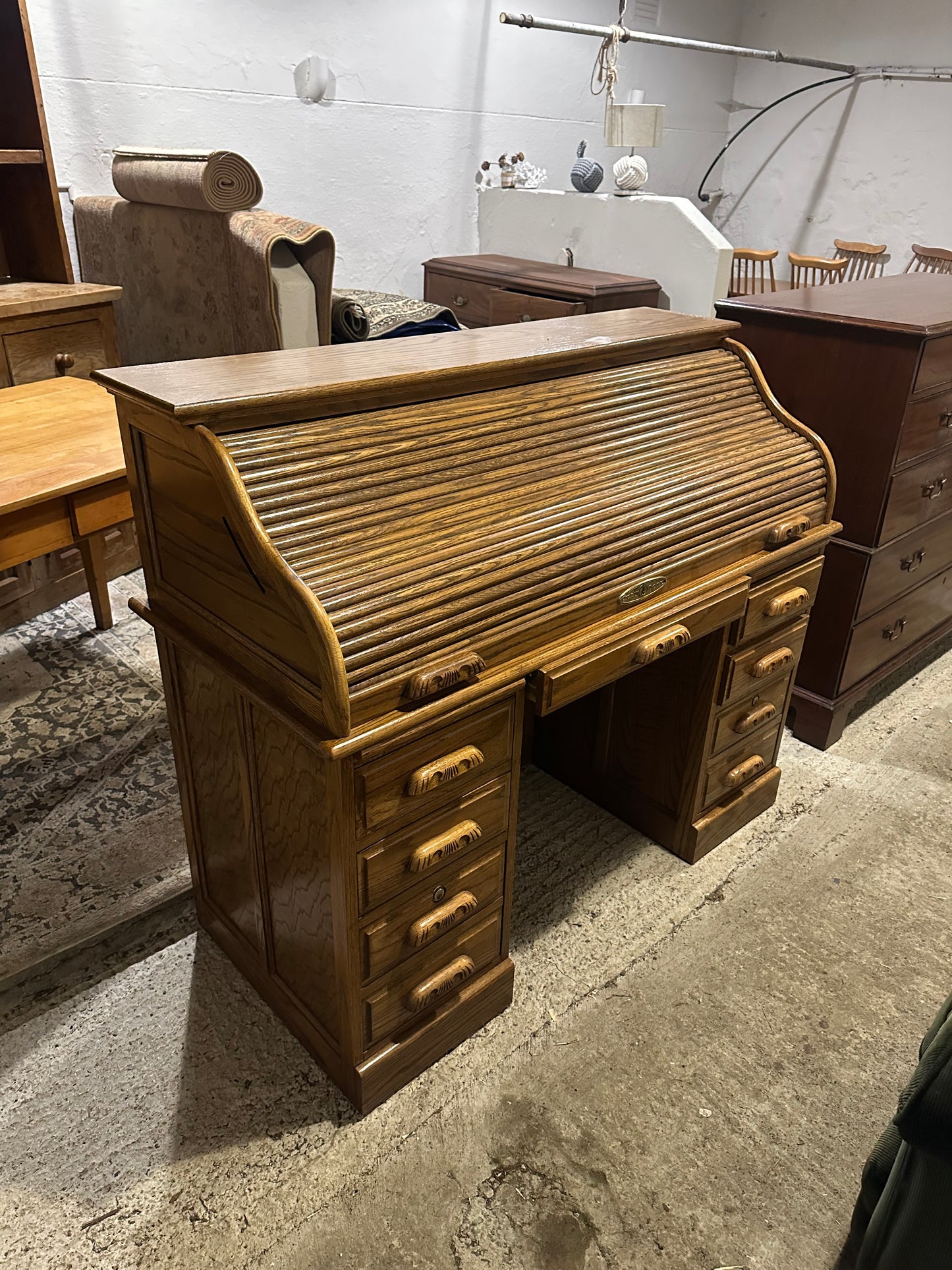 Country desk writing bureau