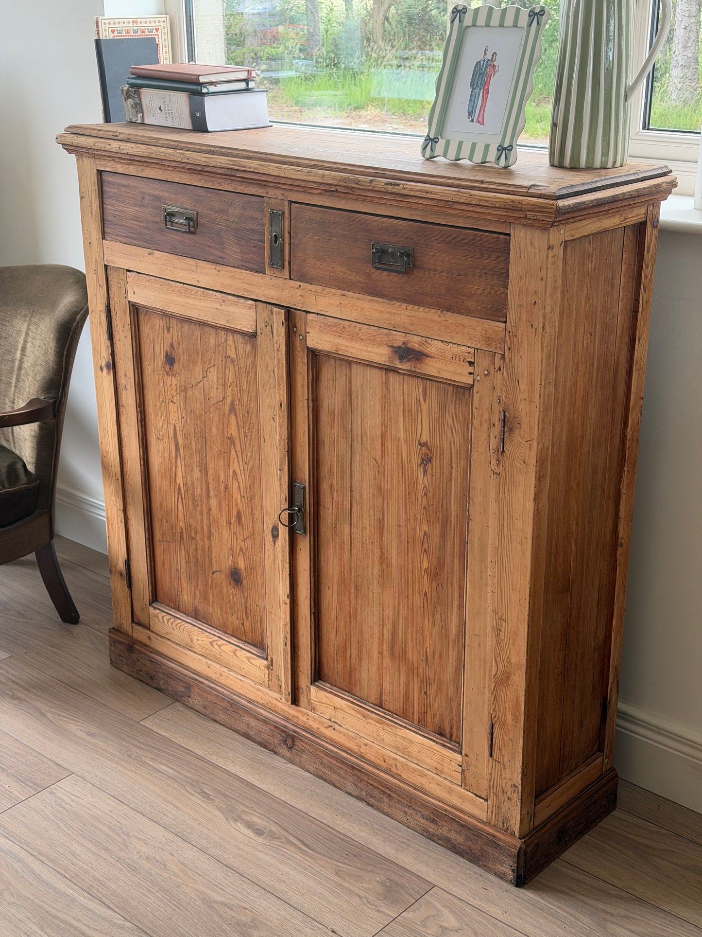 Late 19th Pine Cupboard
