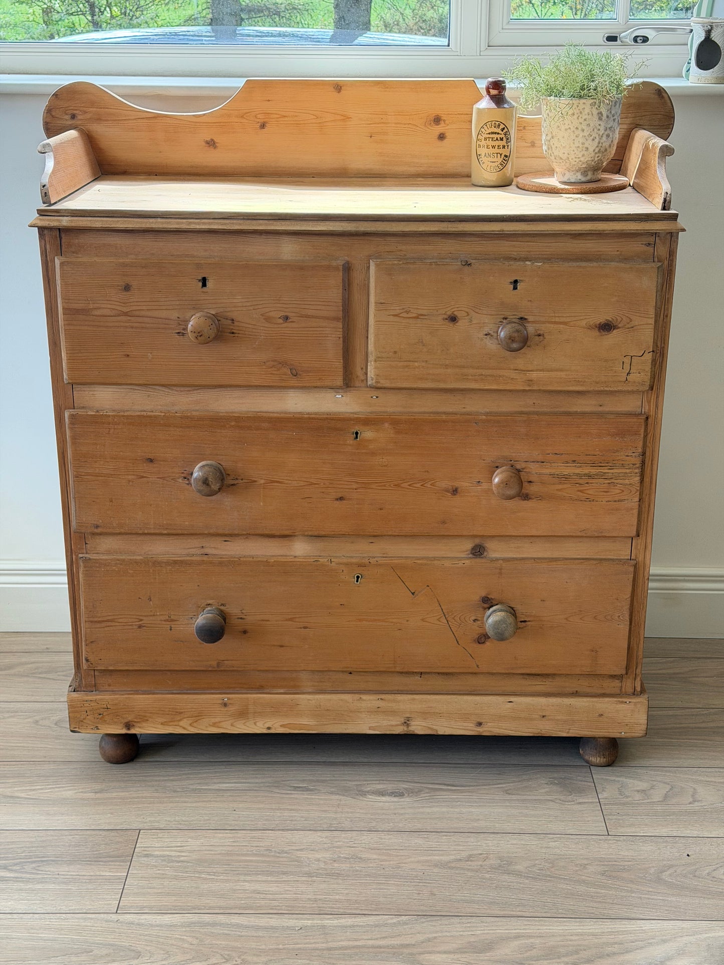 Victorian Pine Chest of Drawers