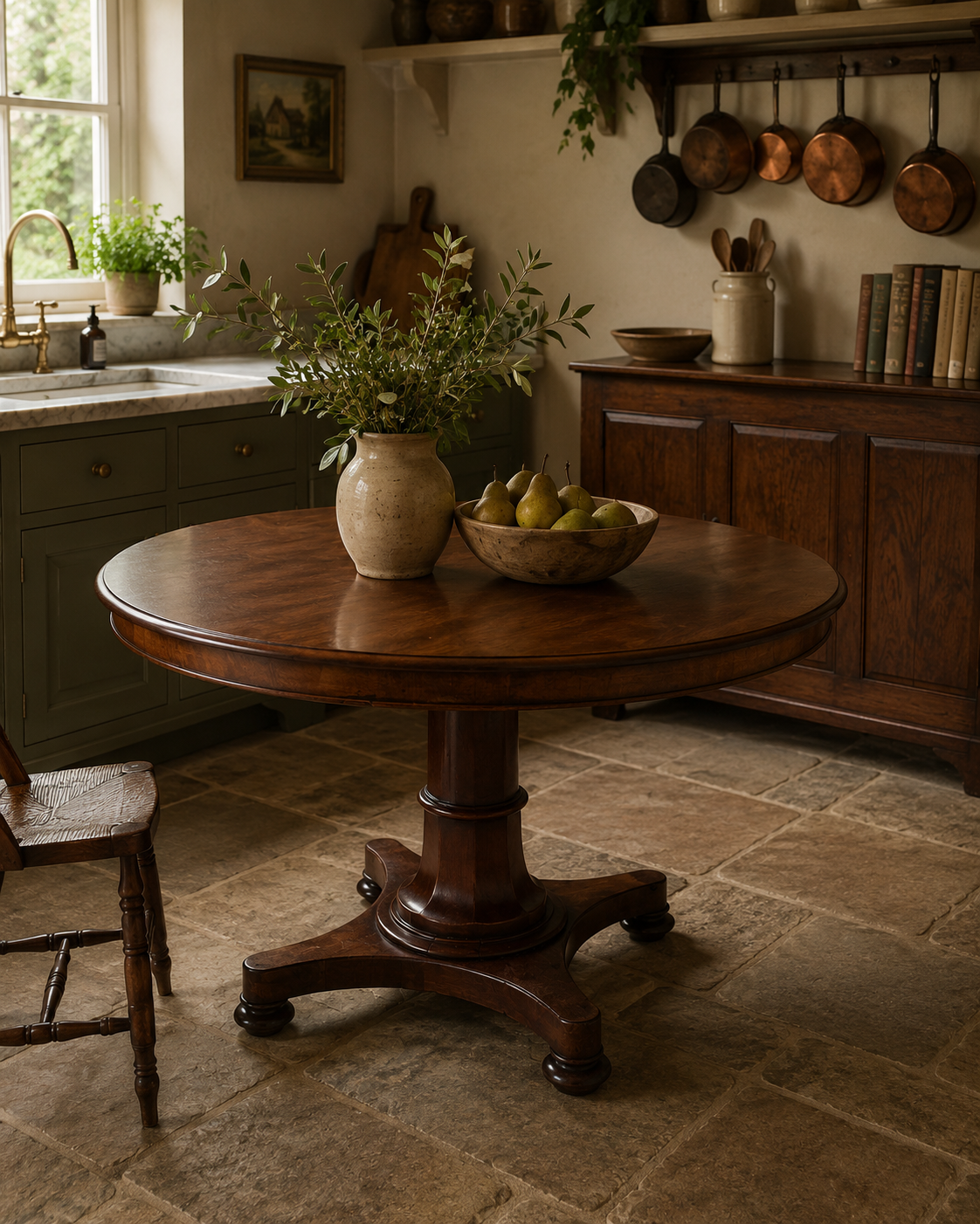 William IV Round Breakfast Table