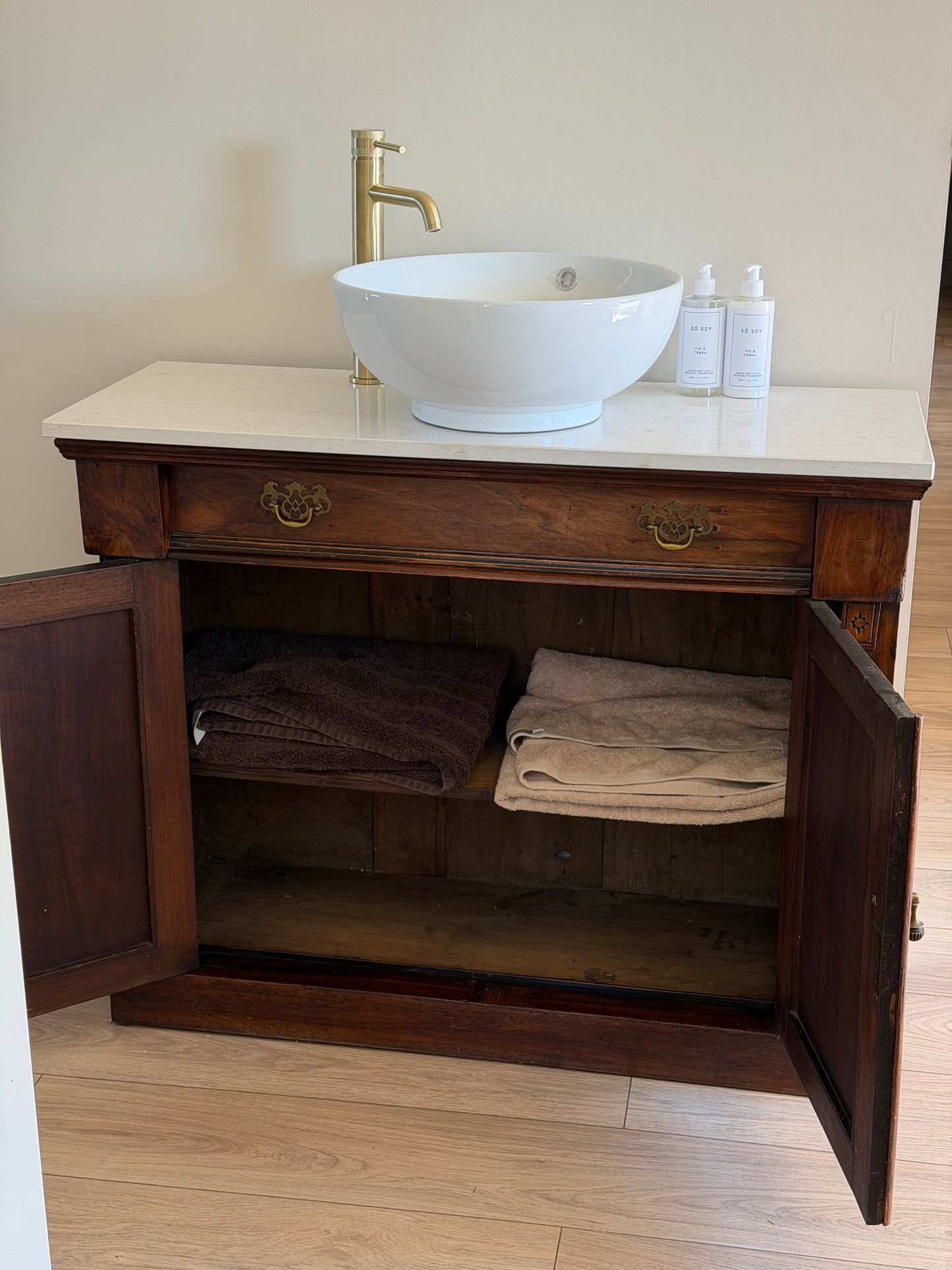 Bespoke Antique Vanity Unit