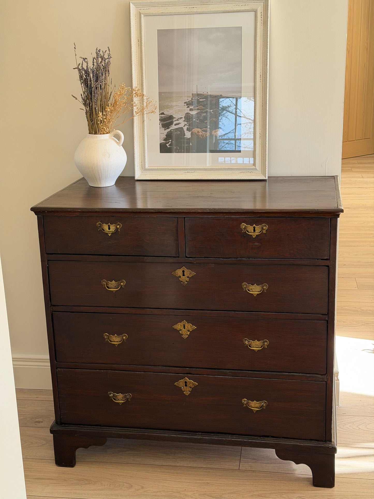 George III Oak Chest of Drawers