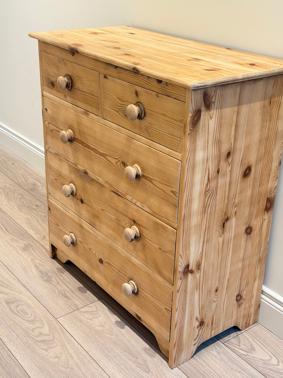 Victorian Pine Chest of Drawers