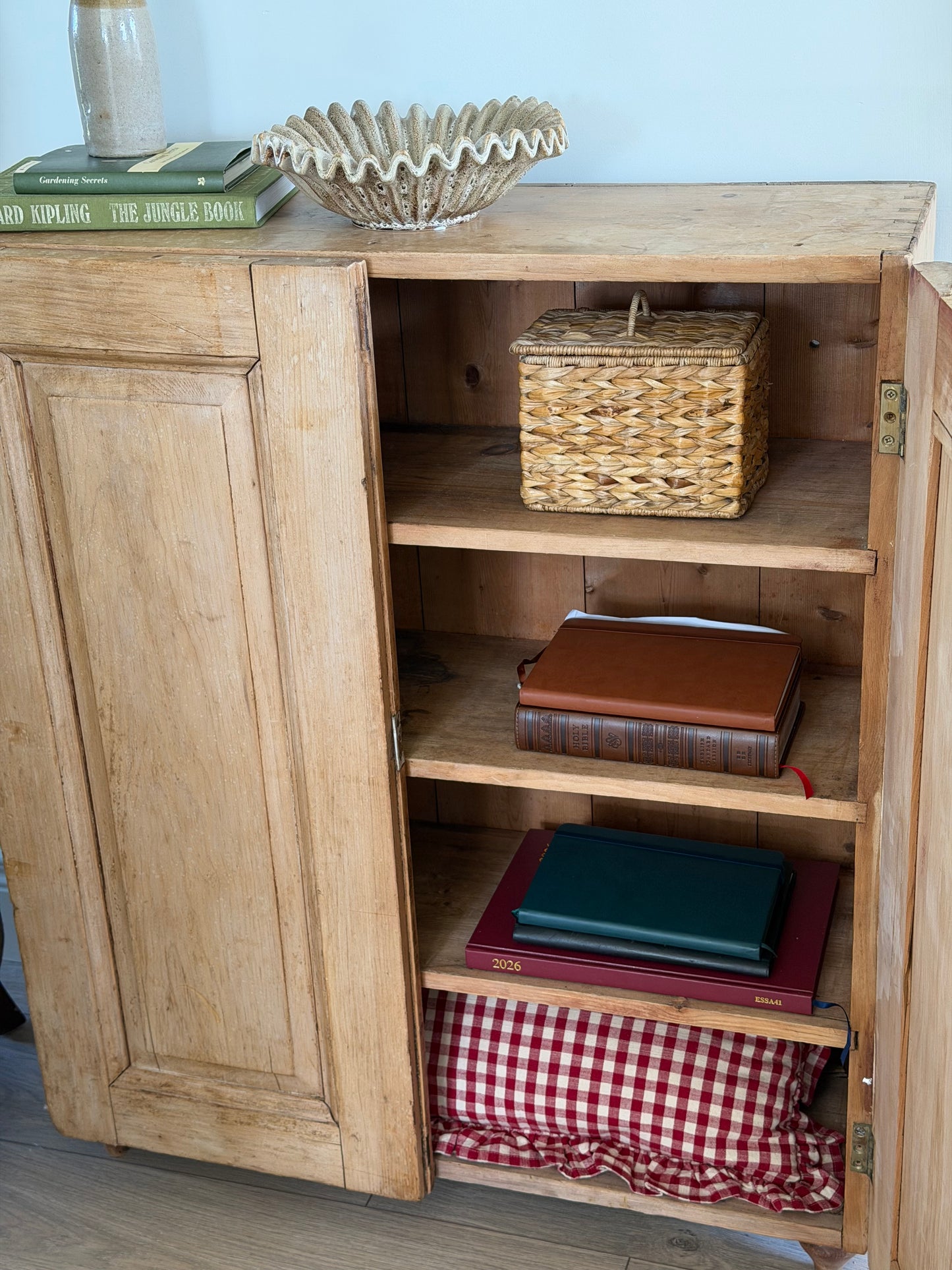 Victorian Pine Cupboard