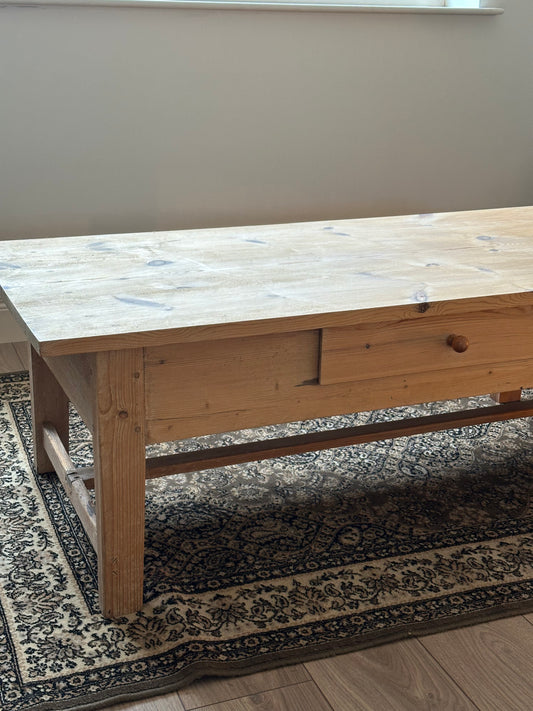 Early 20th Century Pine Coffee Table
