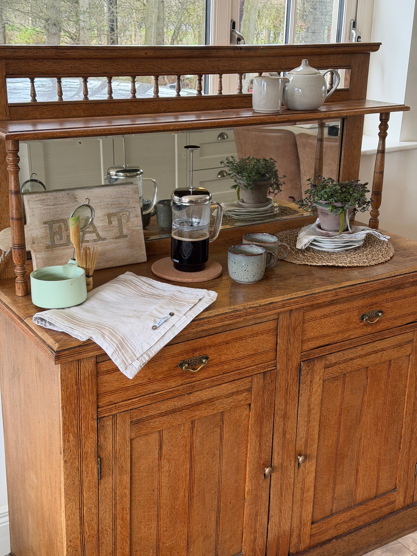 Victorian Oak Sideboard