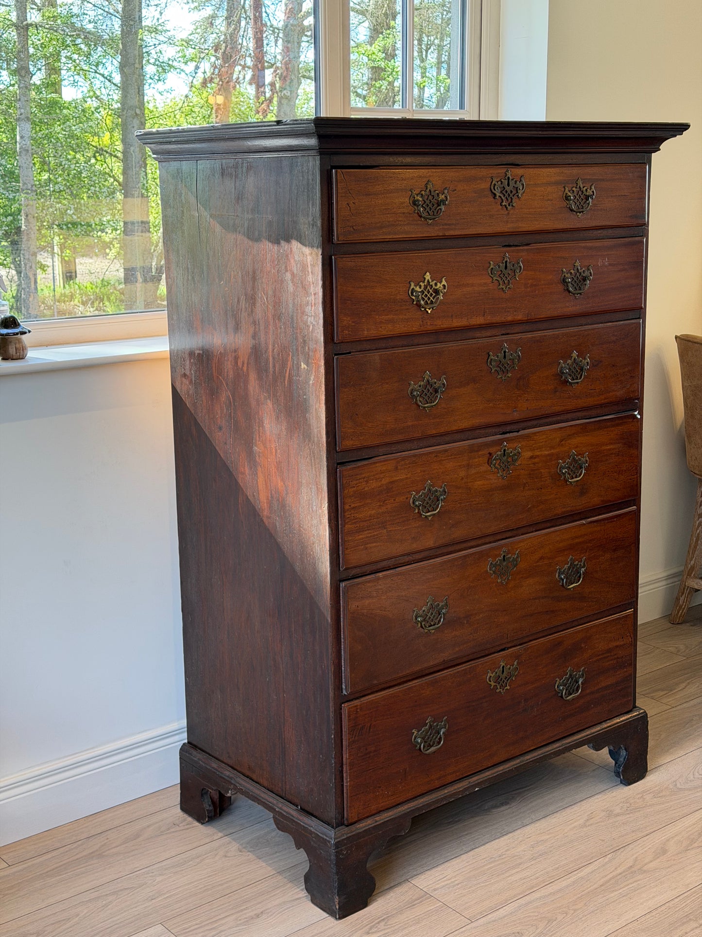 Irish George III Chest of Drawers