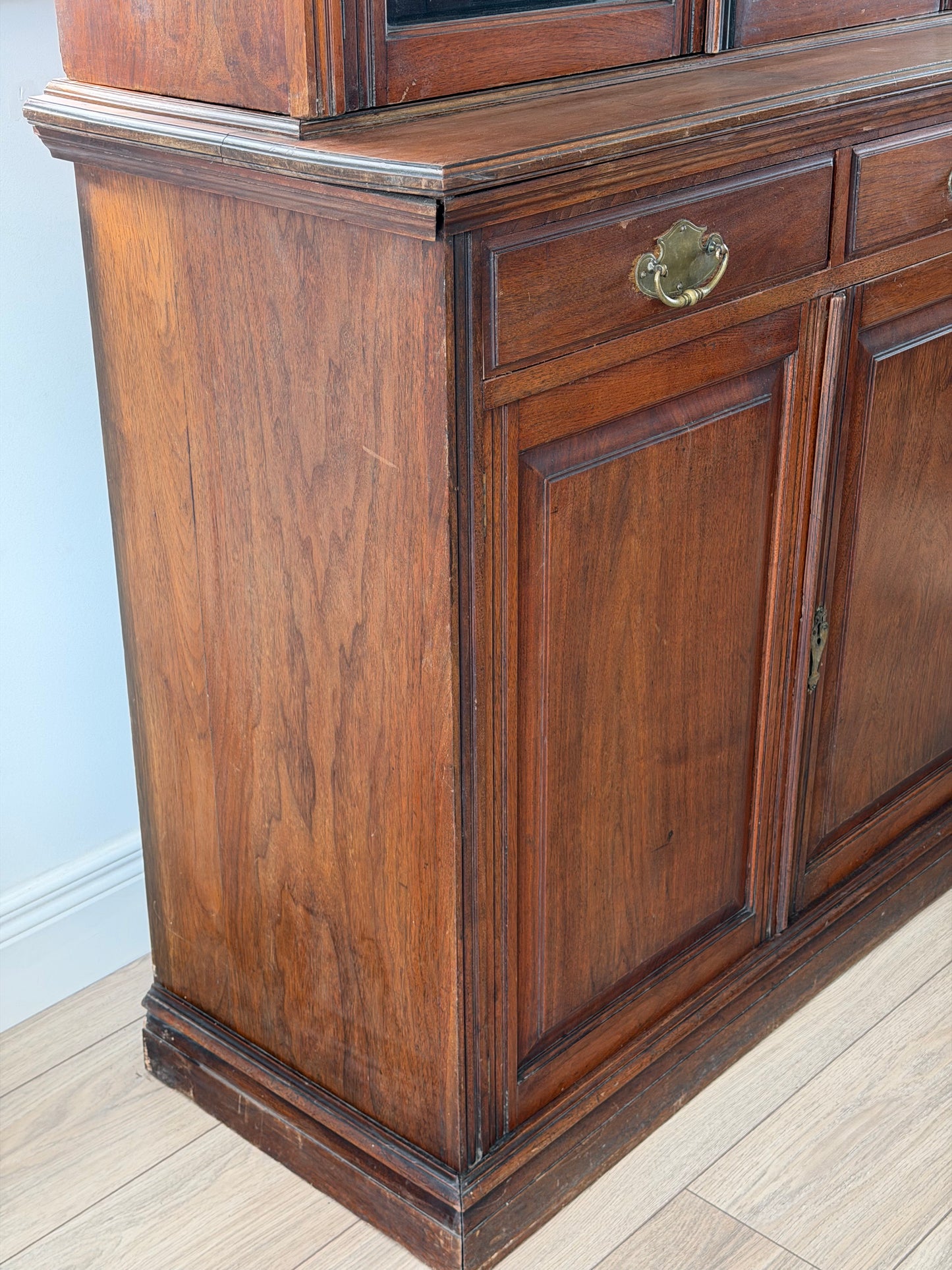 Victorian Walnut Bookcase
