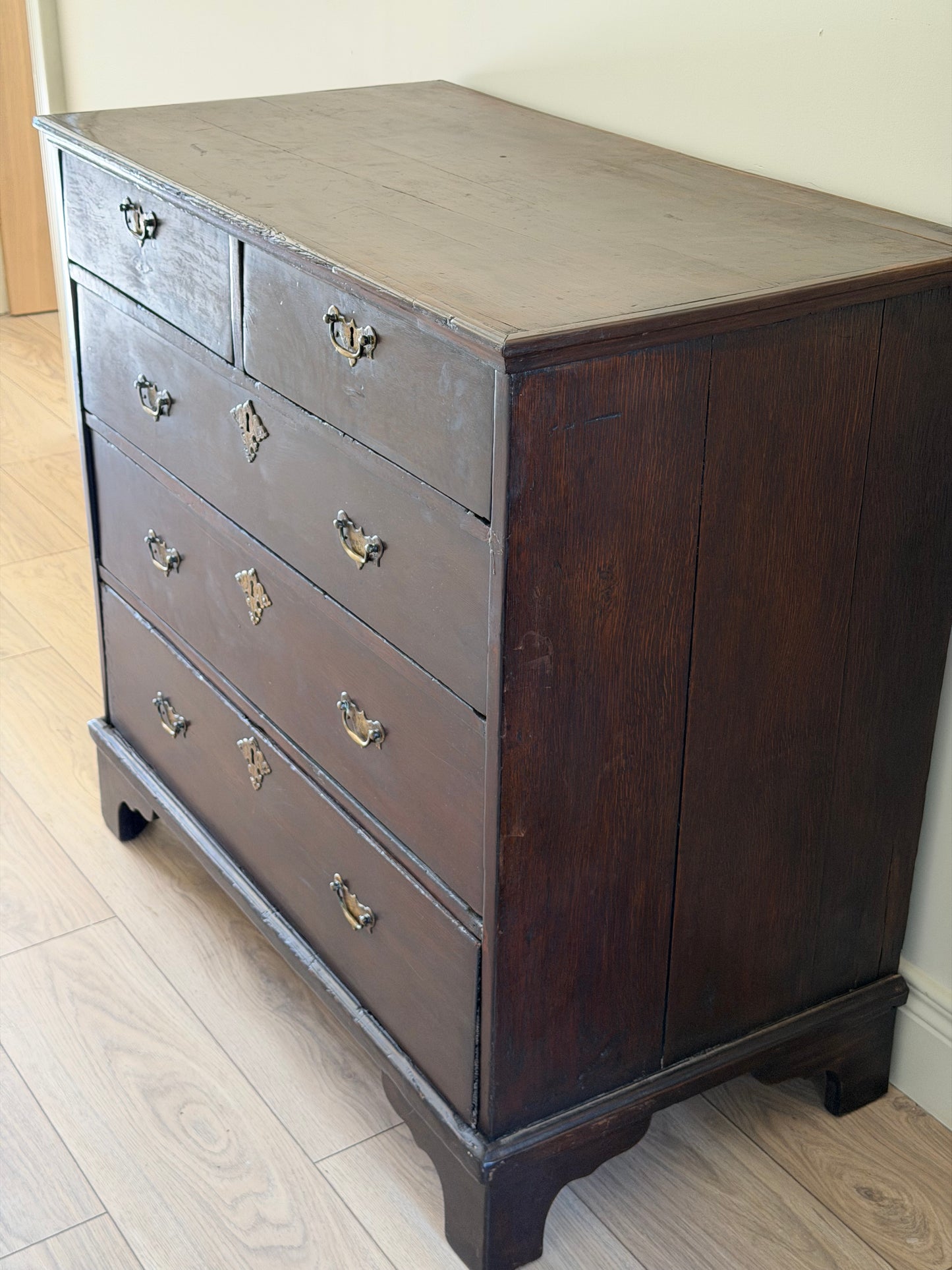George III Oak Chest of Drawers