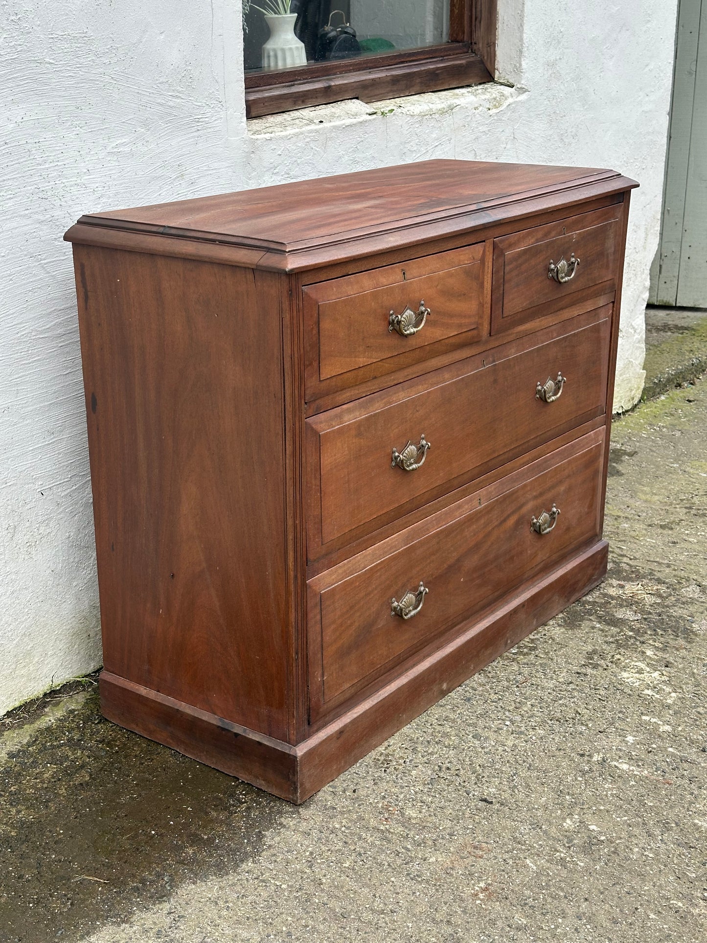 Victoria Walnut Chest of Drawers