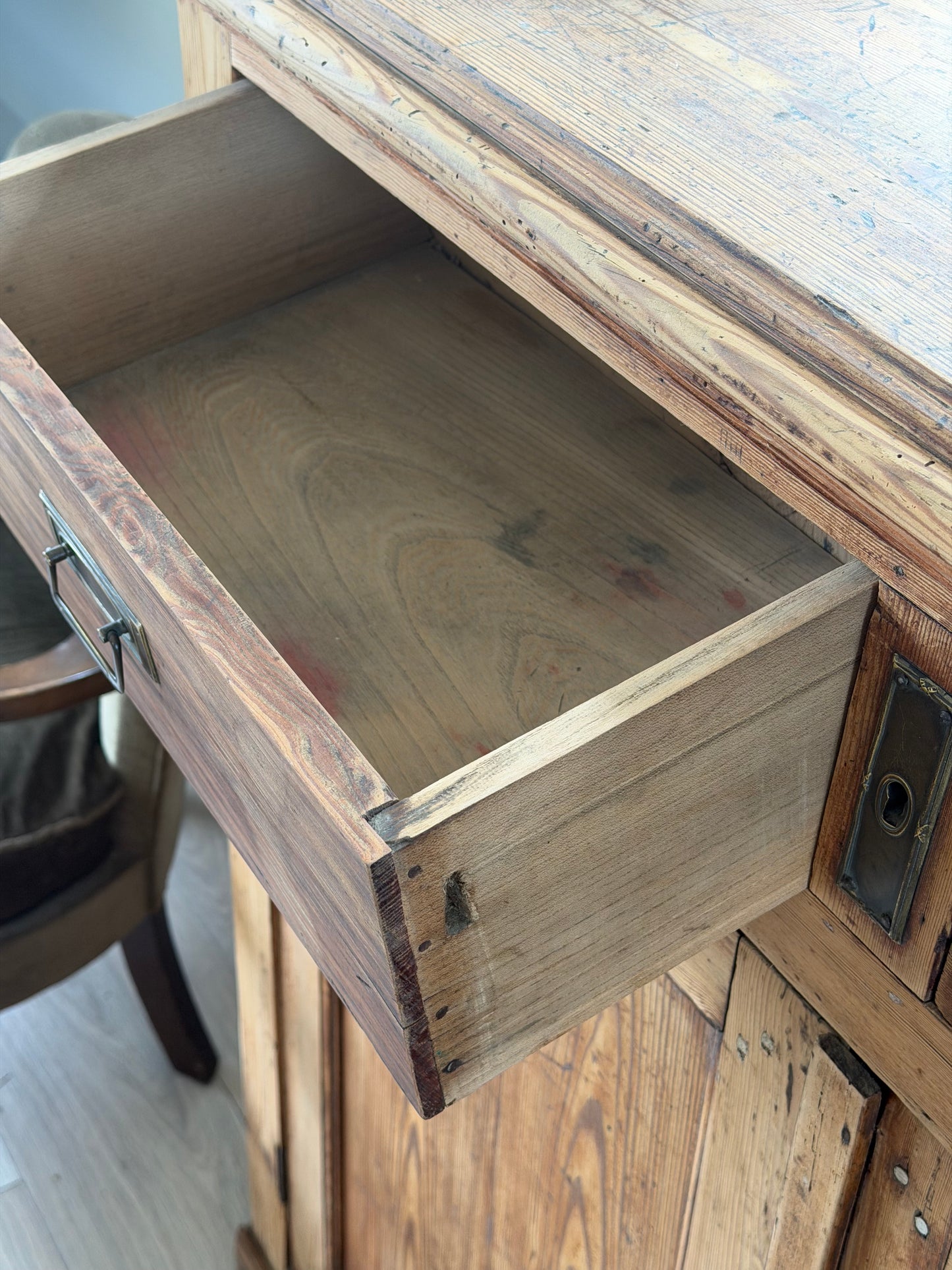 Late 19th Pine Cupboard