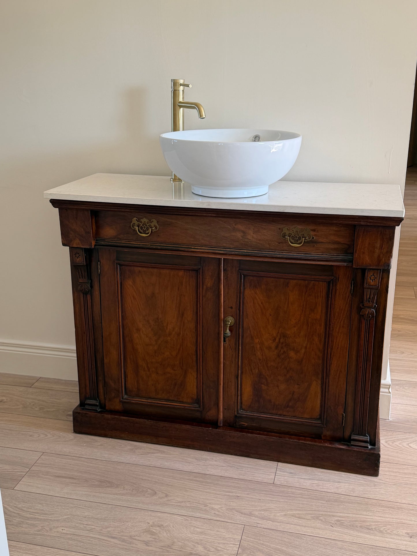 Bespoke Antique Vanity Unit