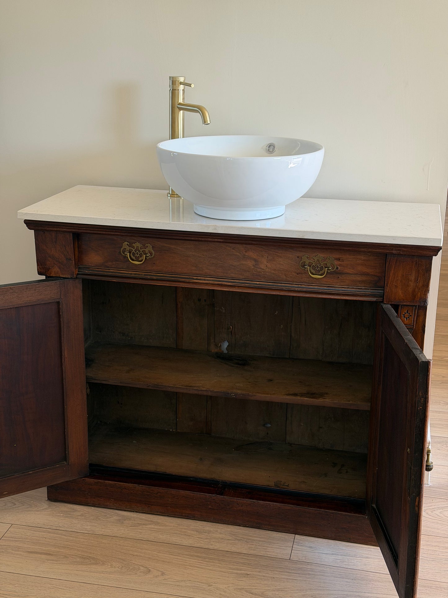 Bespoke Antique Vanity Unit