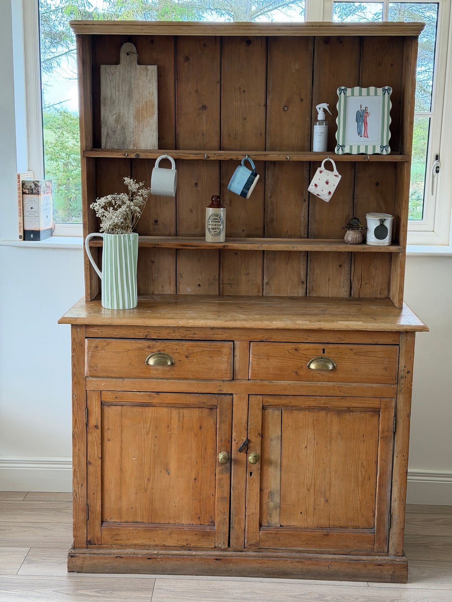 Victorian Pine Dresser