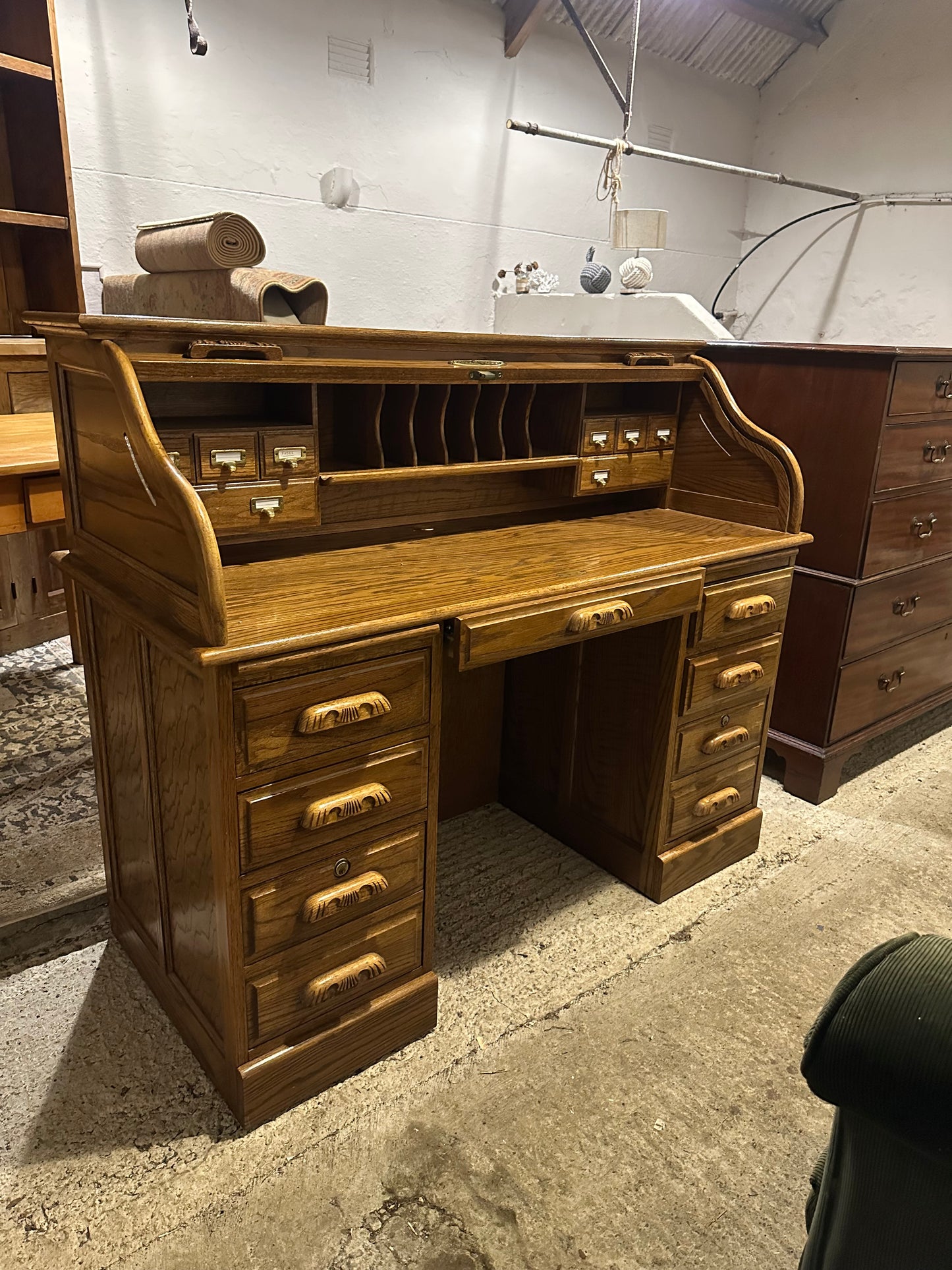 Country desk writing bureau