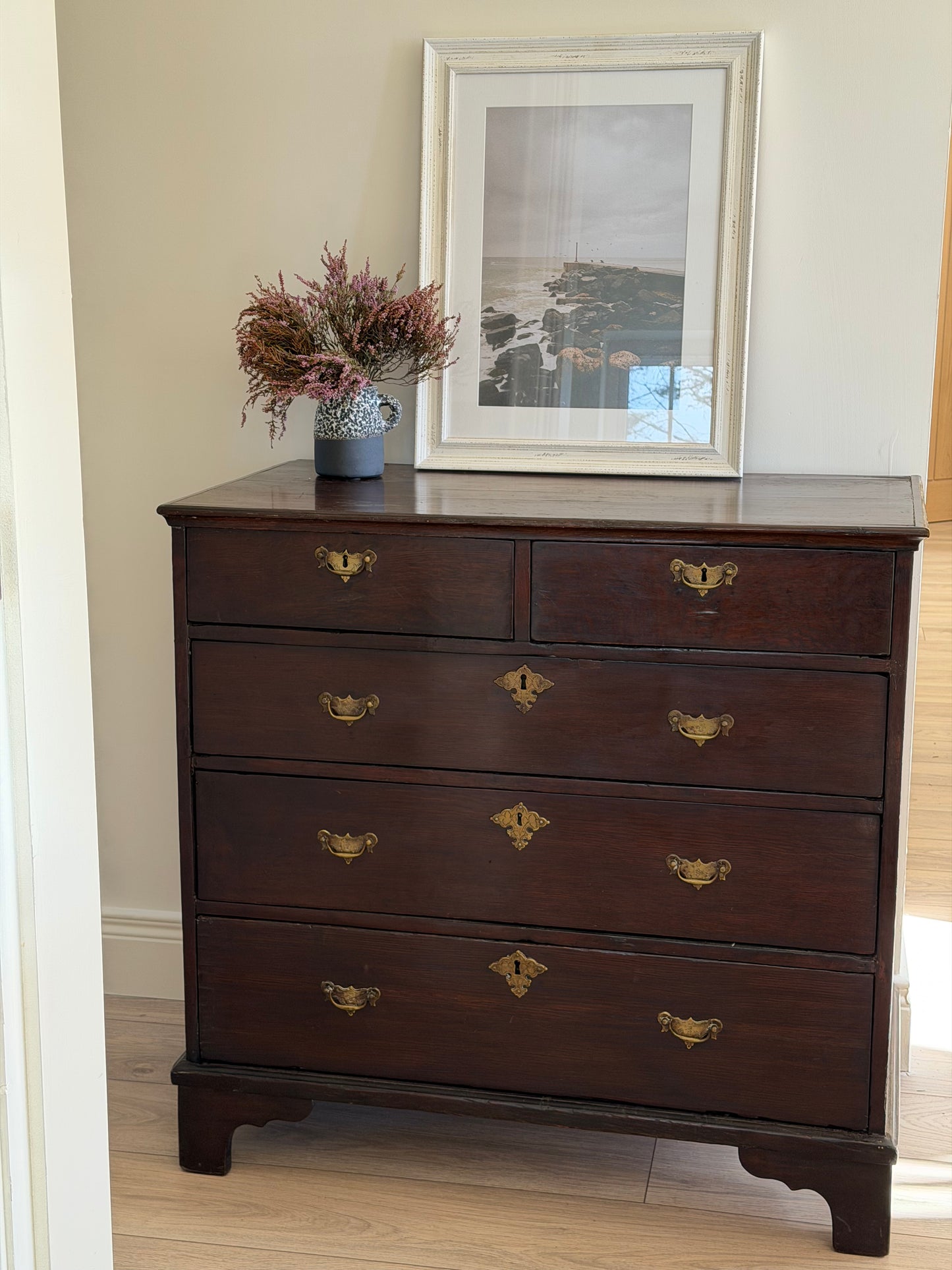 George III Oak Chest of Drawers