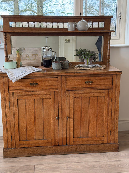 Victorian Oak Sideboard