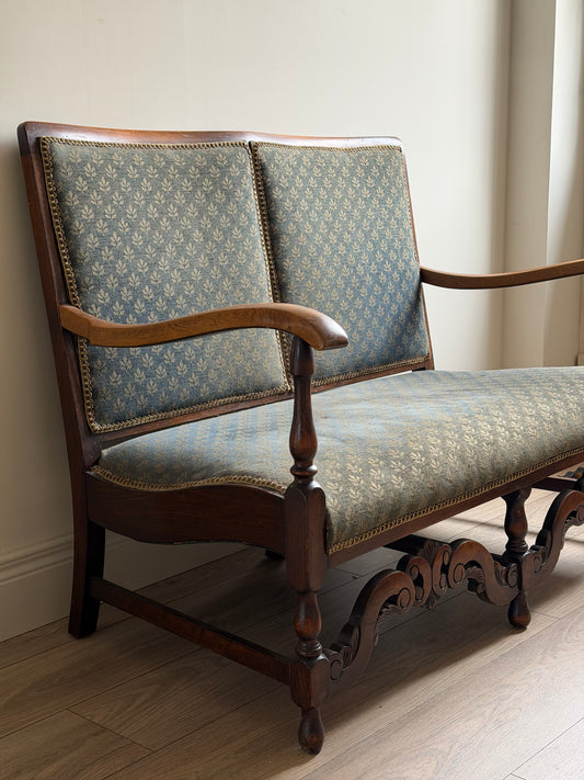 1930s Beech Framed Sofa
