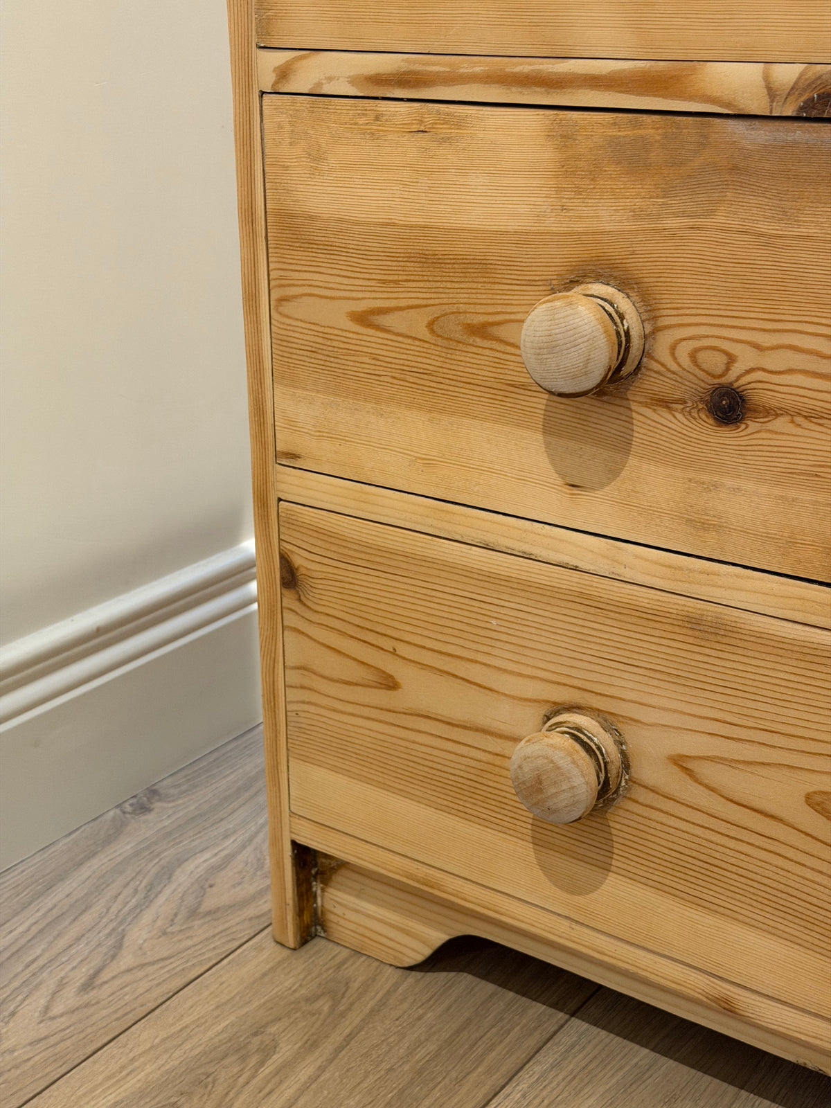 Victorian Pine Chest of Drawers
