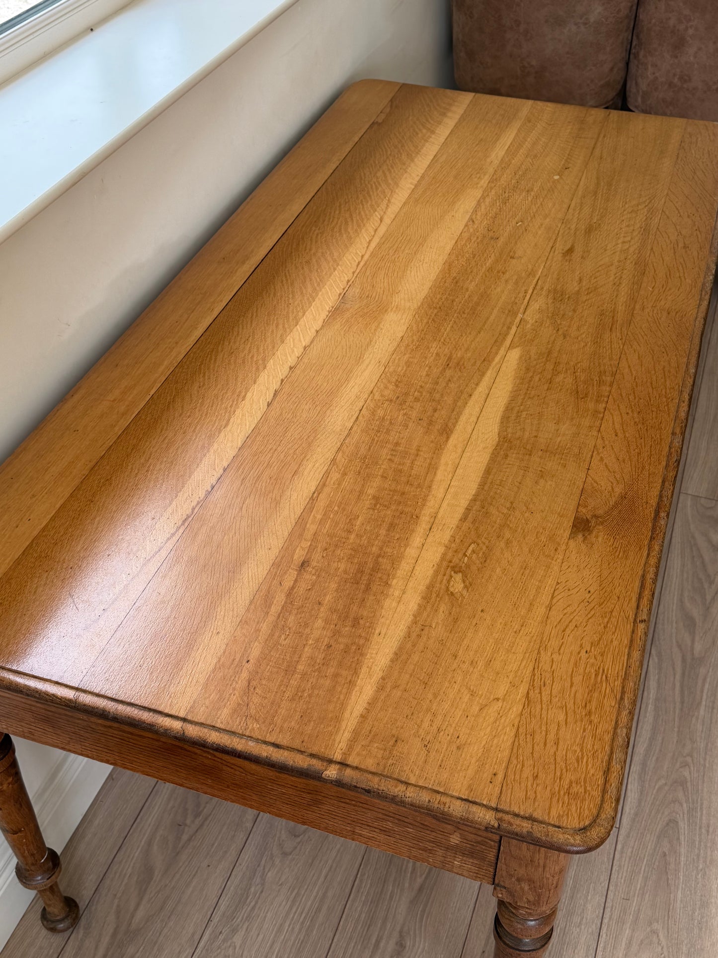 Irish Oak Kitchen Table by William Walsh
