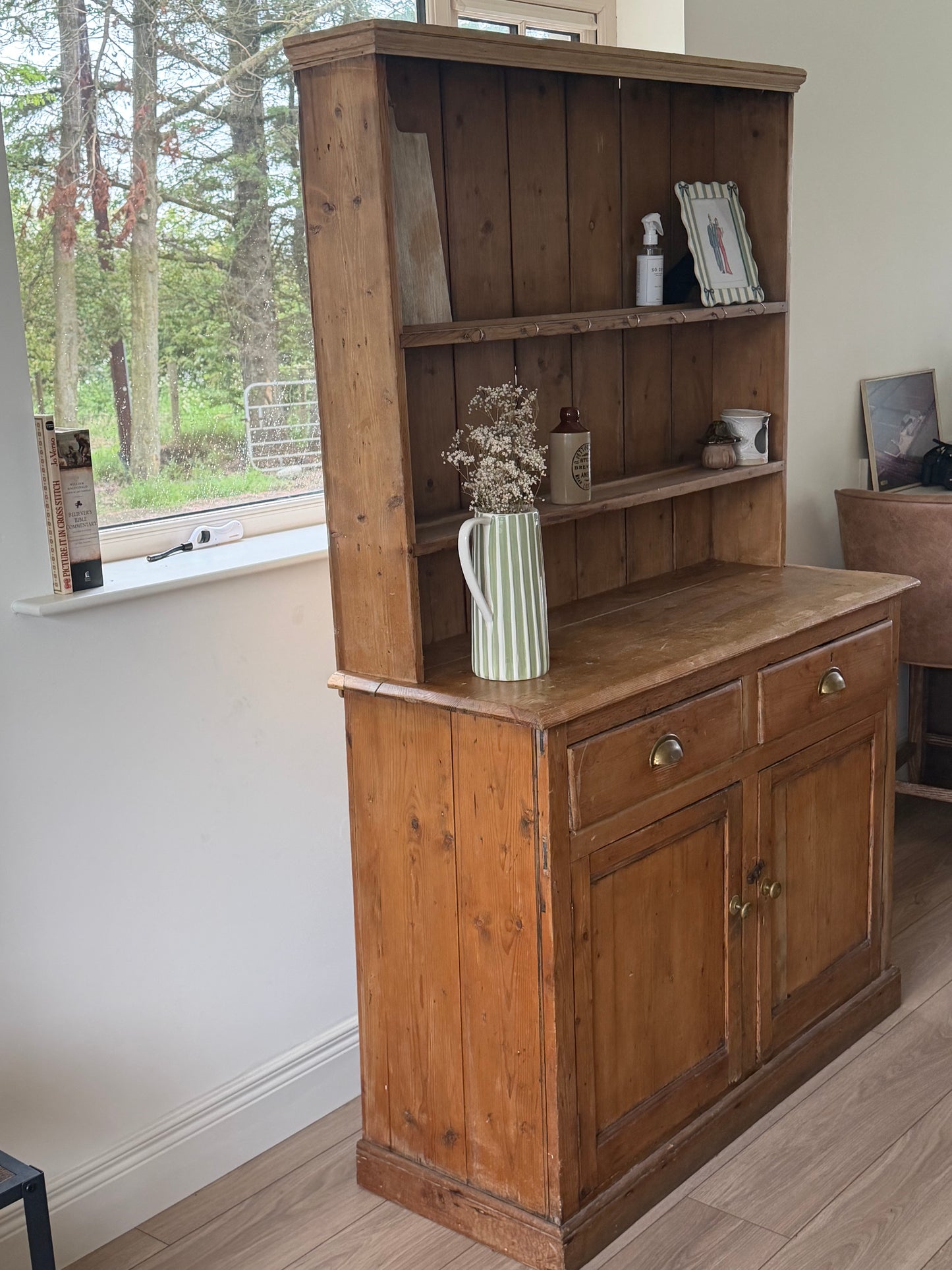 Victorian Pine Dresser