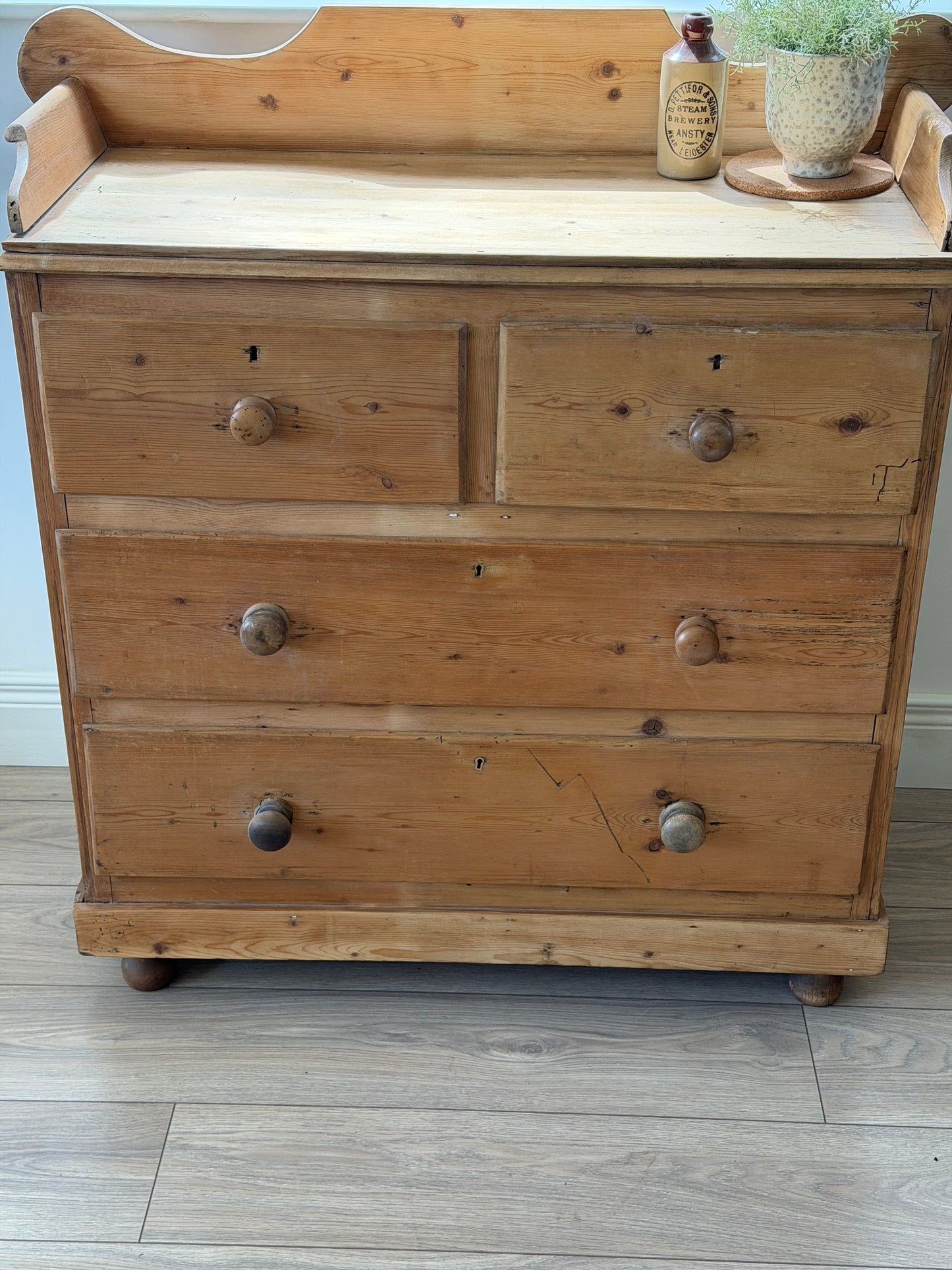 Victorian Pine Chest of Drawers