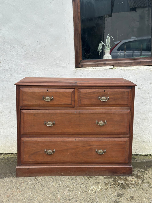 Victoria Walnut Chest of Drawers