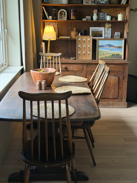 Ercol Dining set 6 Chairs