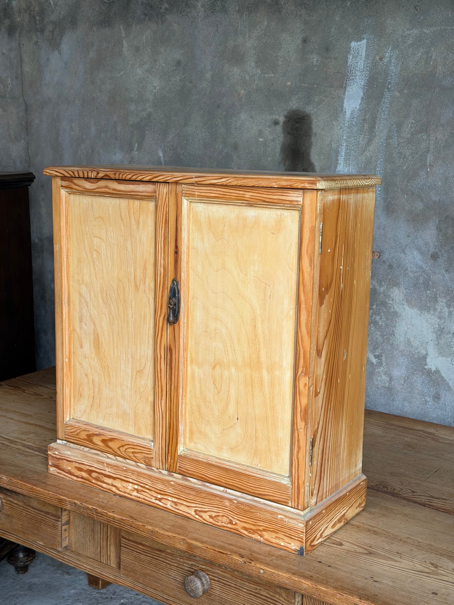 Edwardian Pine Cupboard