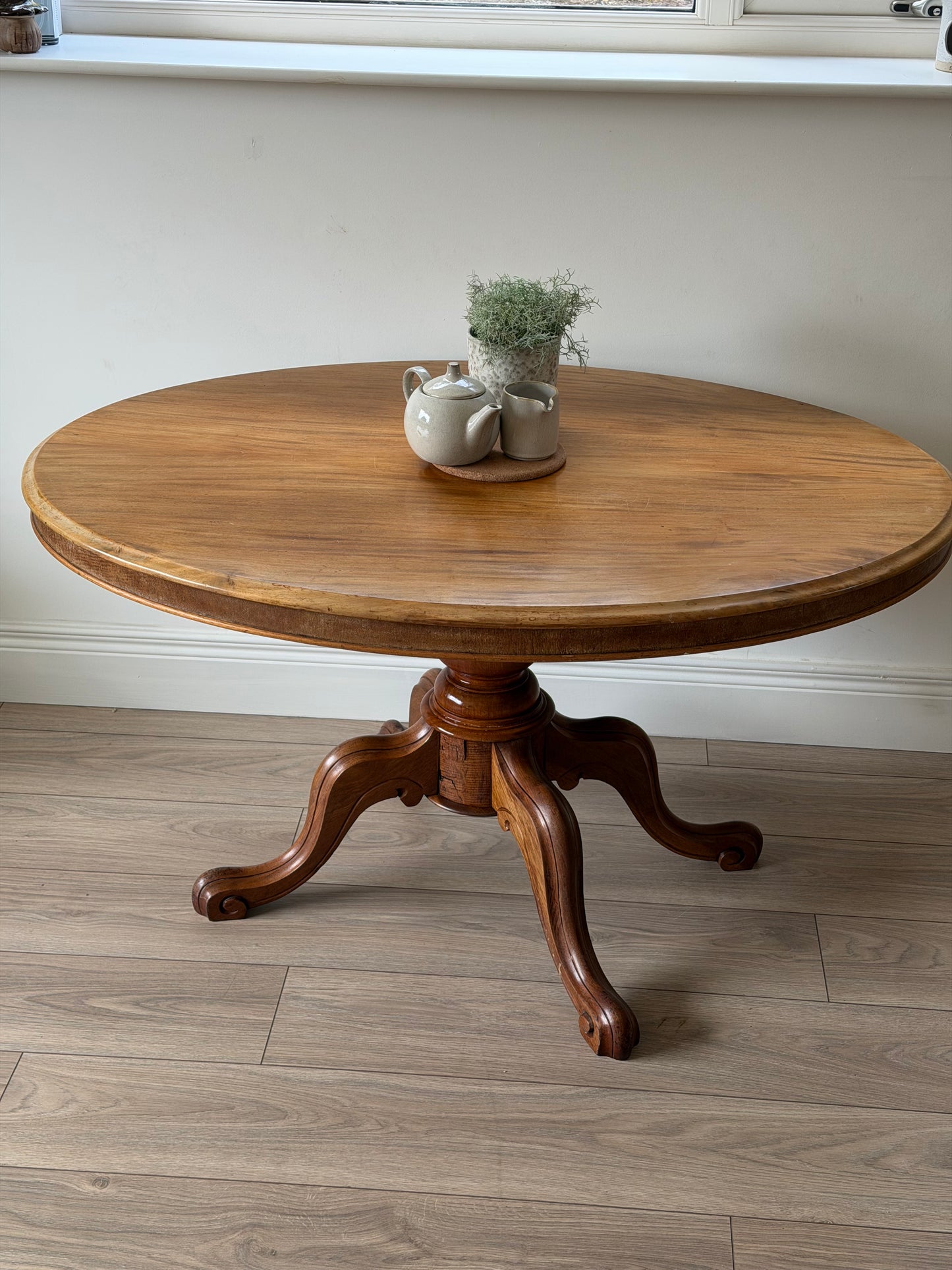 Victorian Pedestal Breakfast Table