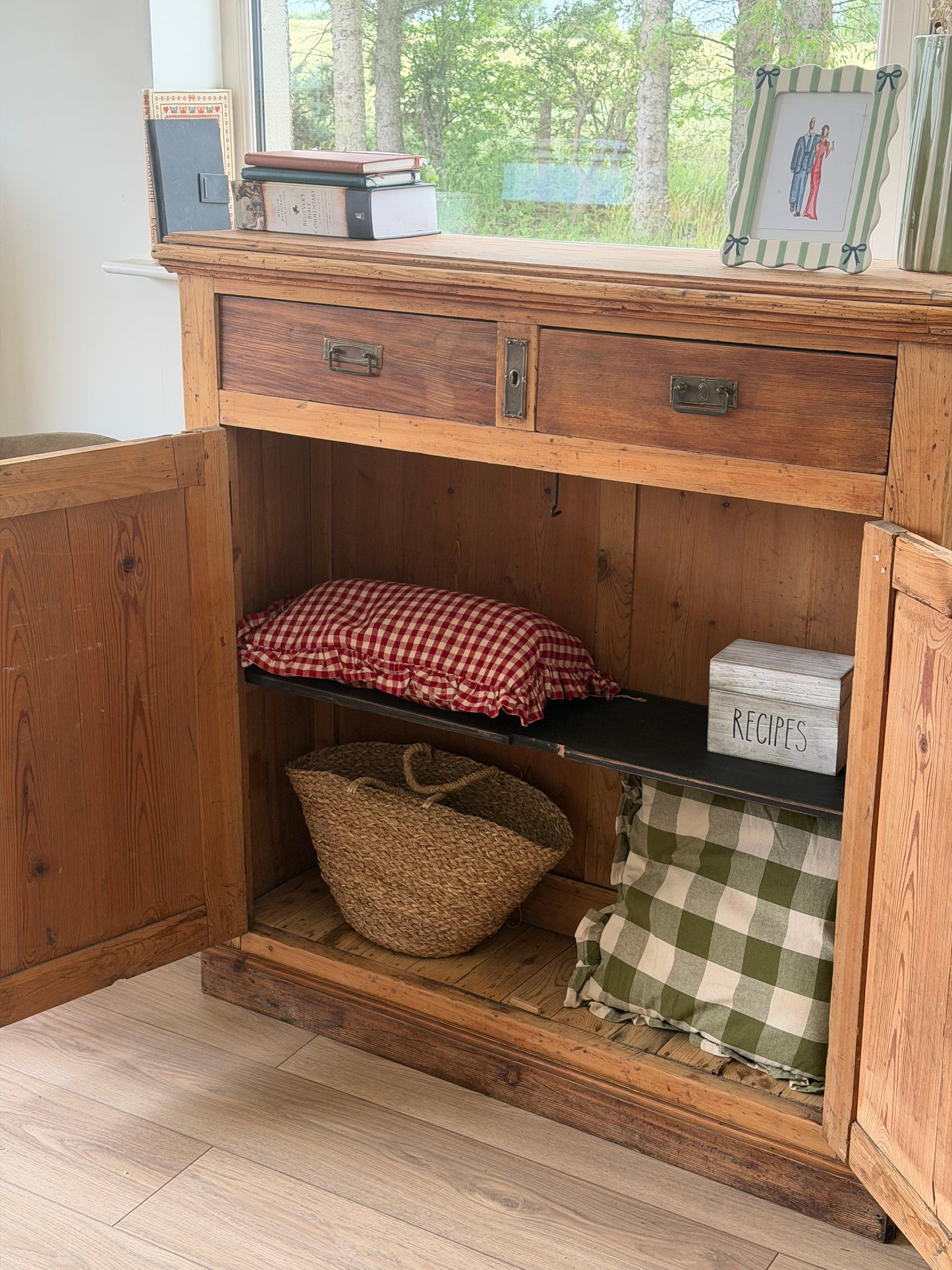 Late 19th Pine Cupboard
