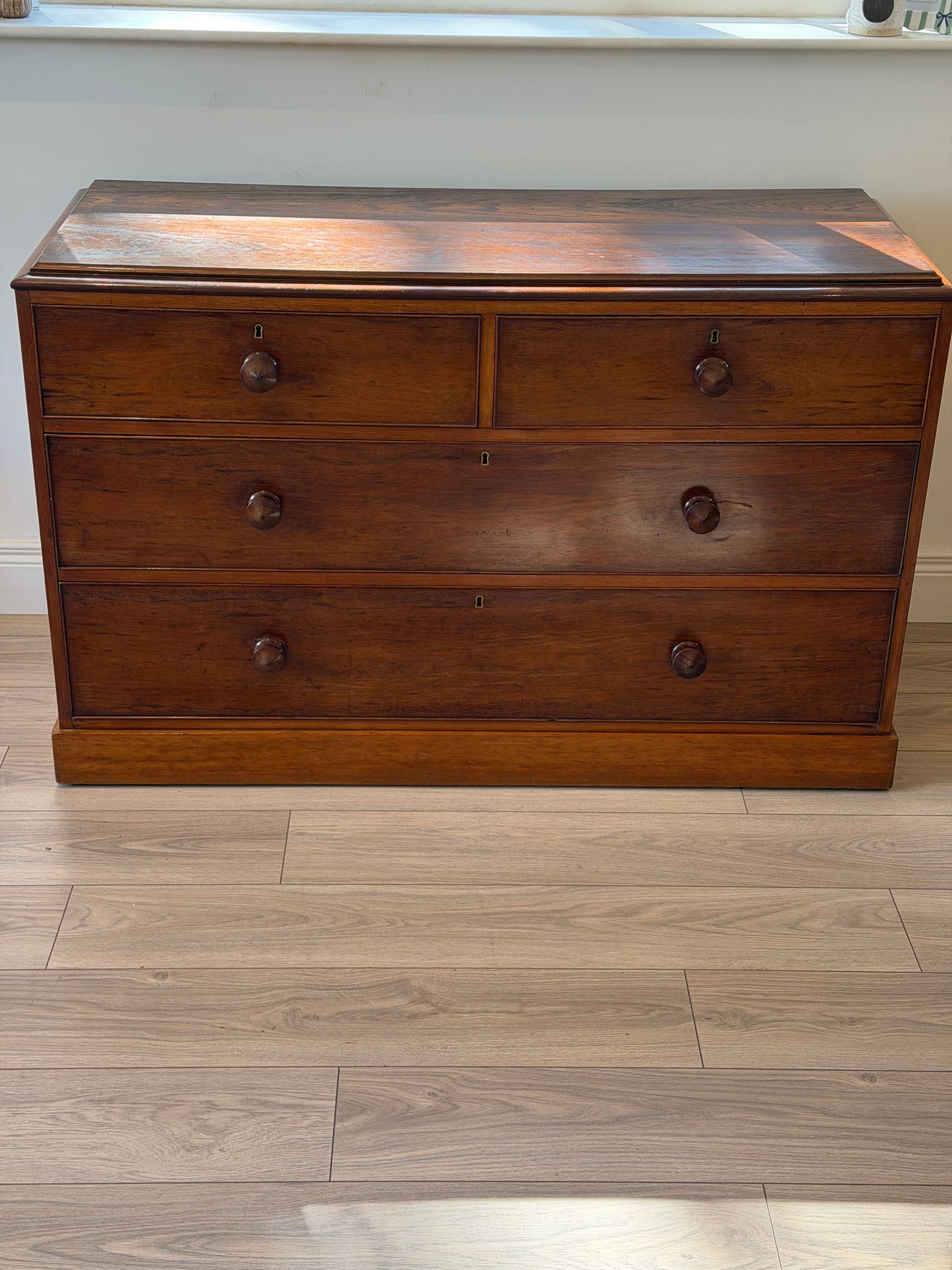 Victorian Mahogany & Elm Chest of Drawers