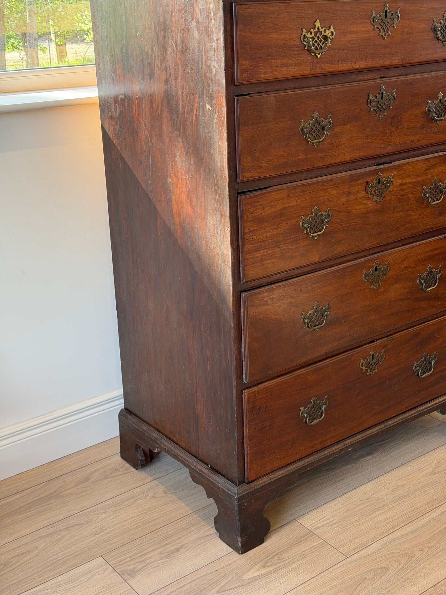 Irish George III Chest of Drawers
