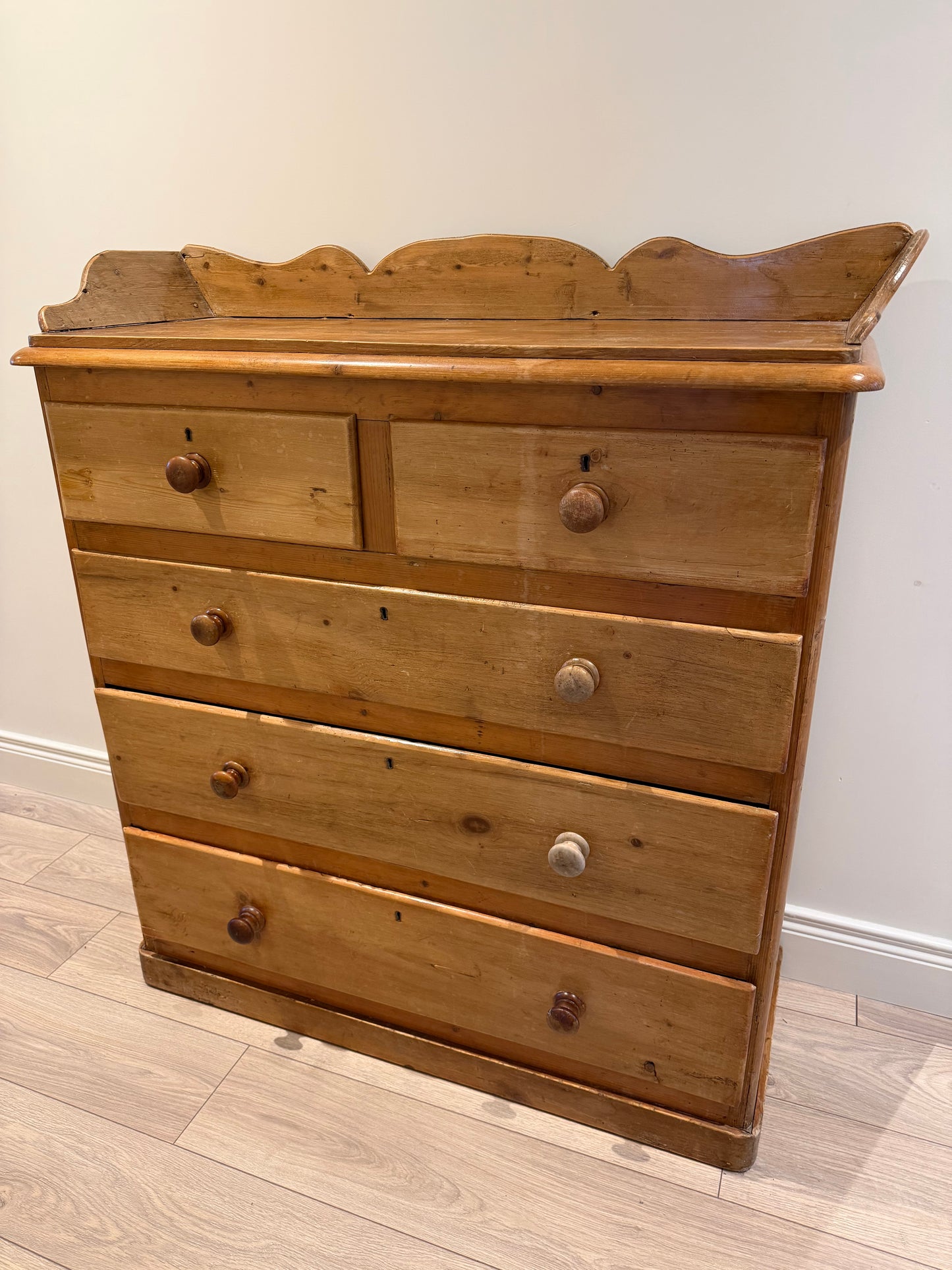 Vintage Pine Chest of Drawers