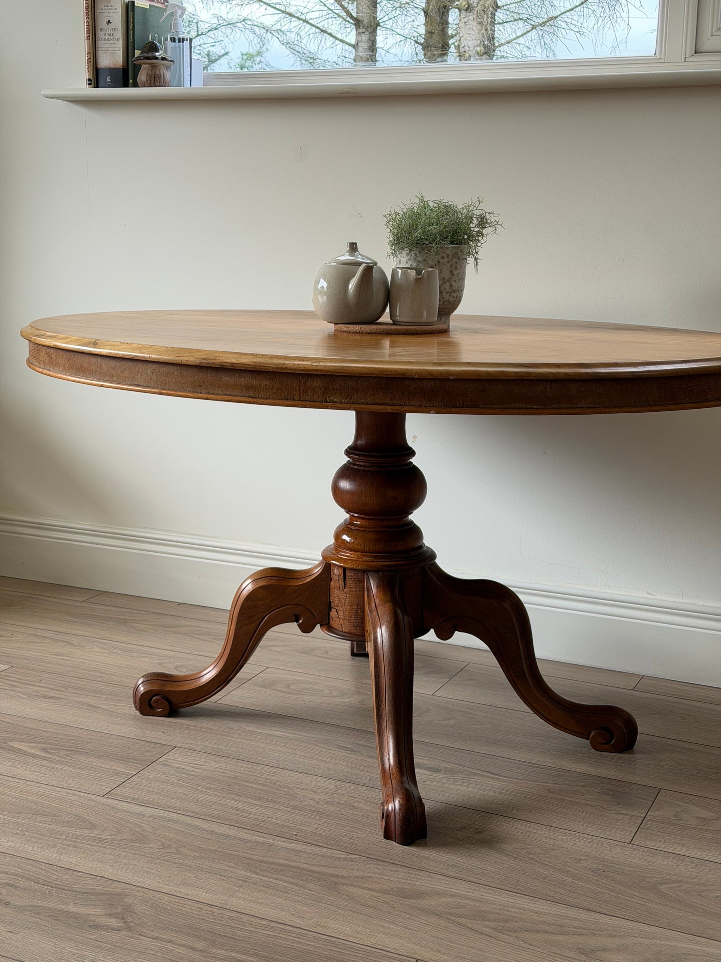 Victorian Pedestal Breakfast Table
