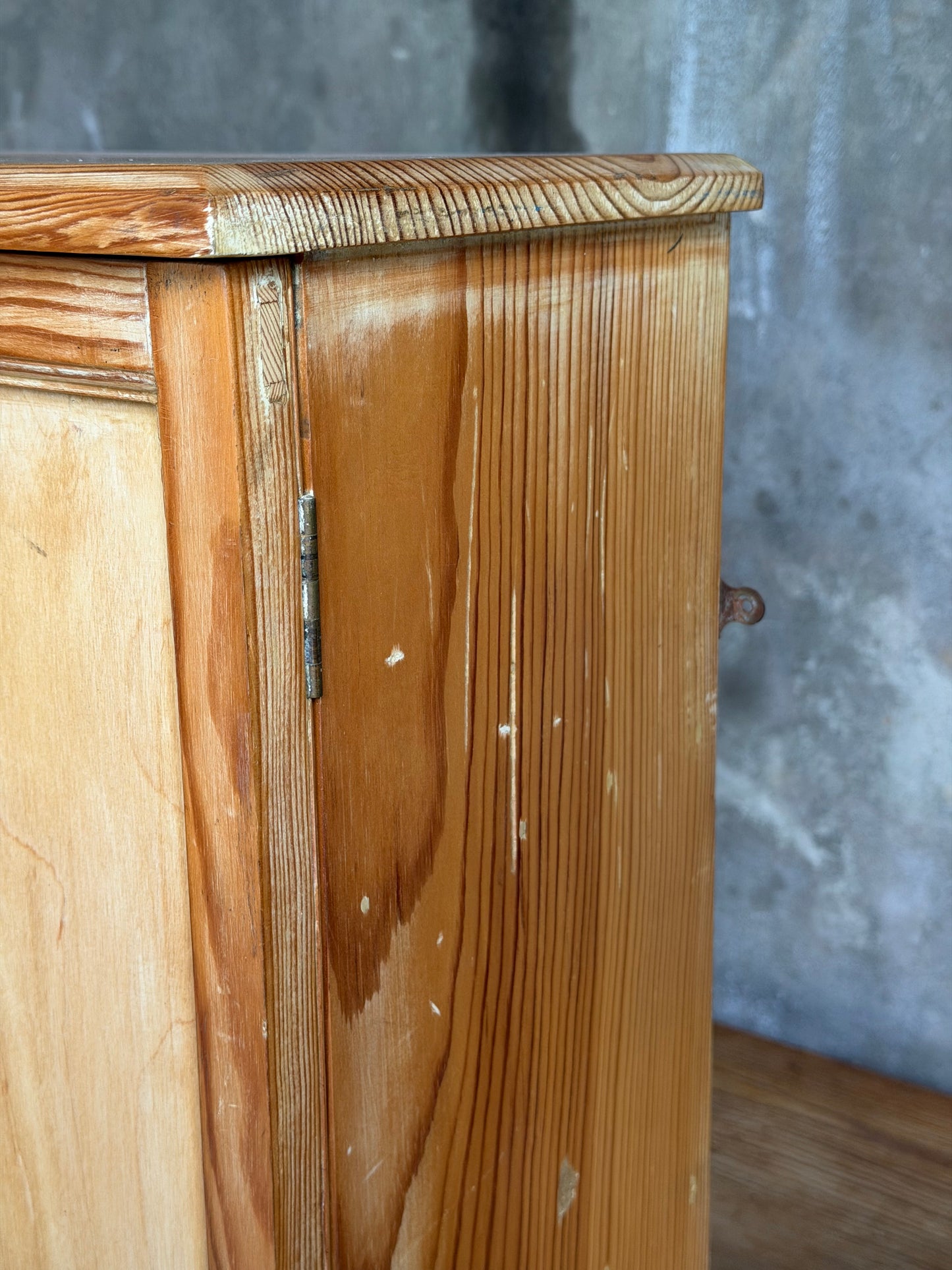 Edwardian Pine Cupboard