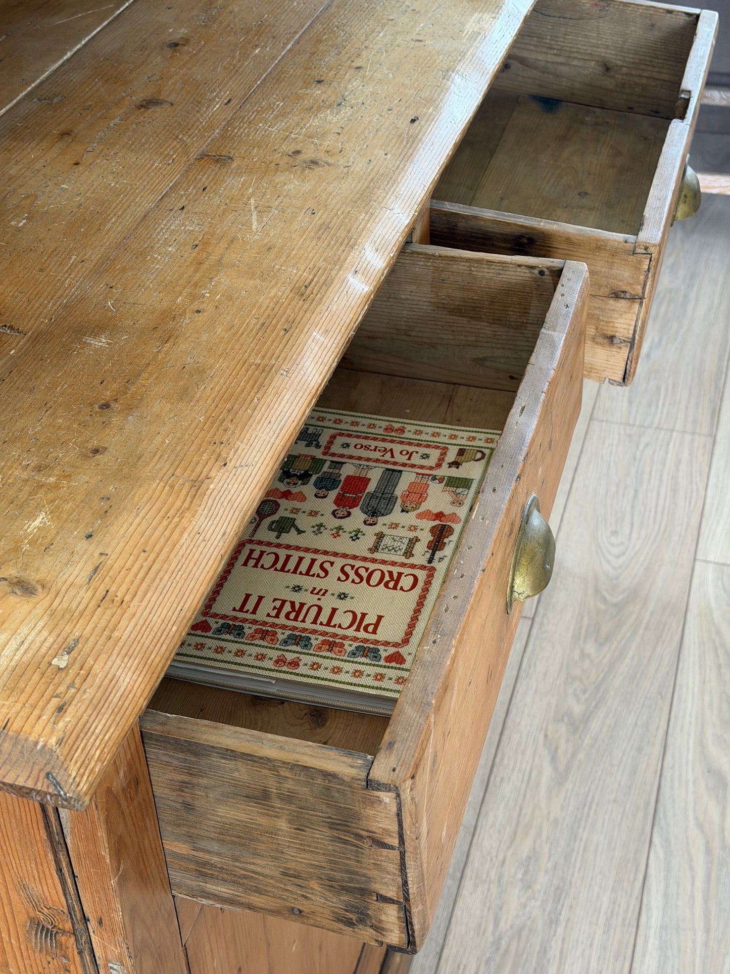 Victorian Pine Dresser