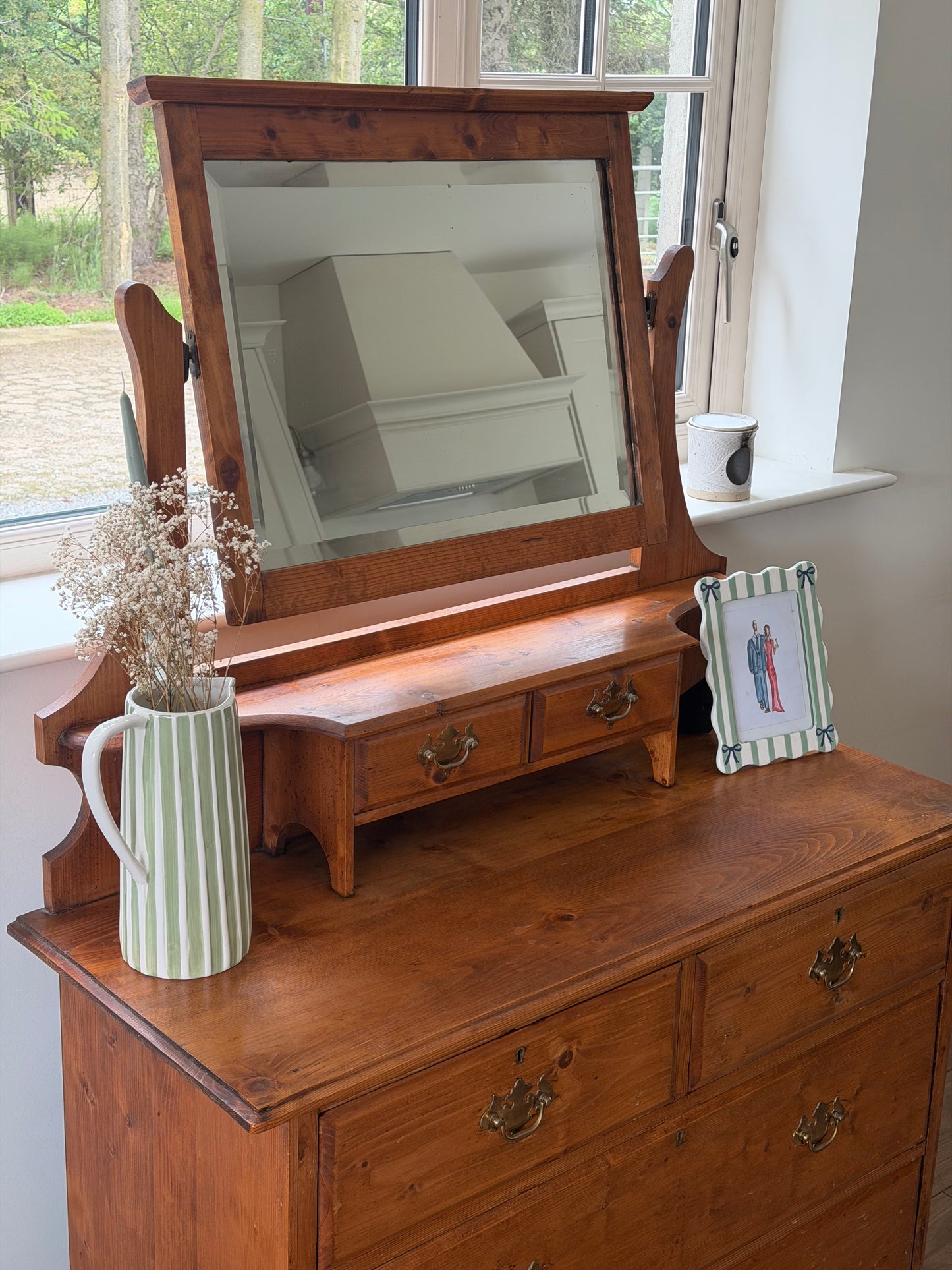 Victorian Pine Dressing Chest